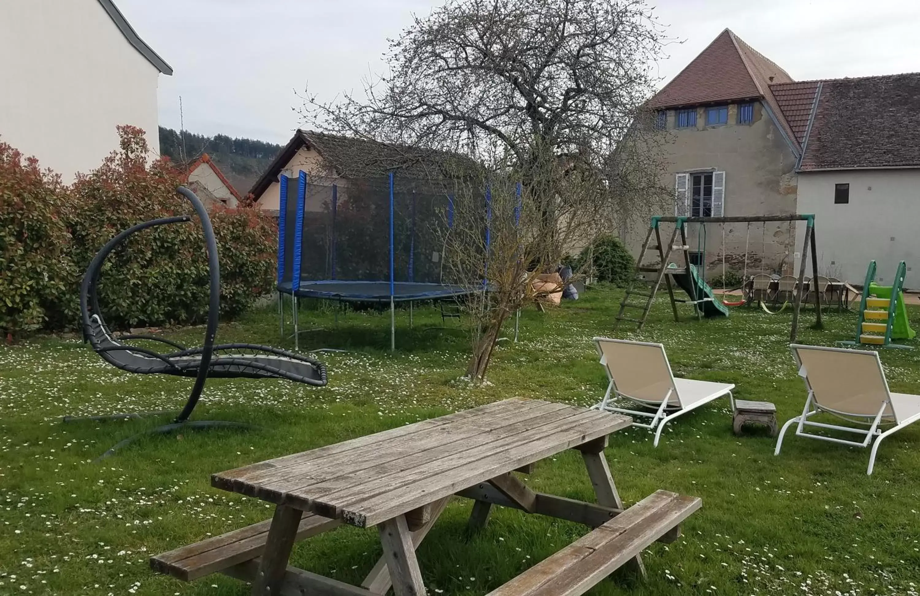 Garden in Château Besson