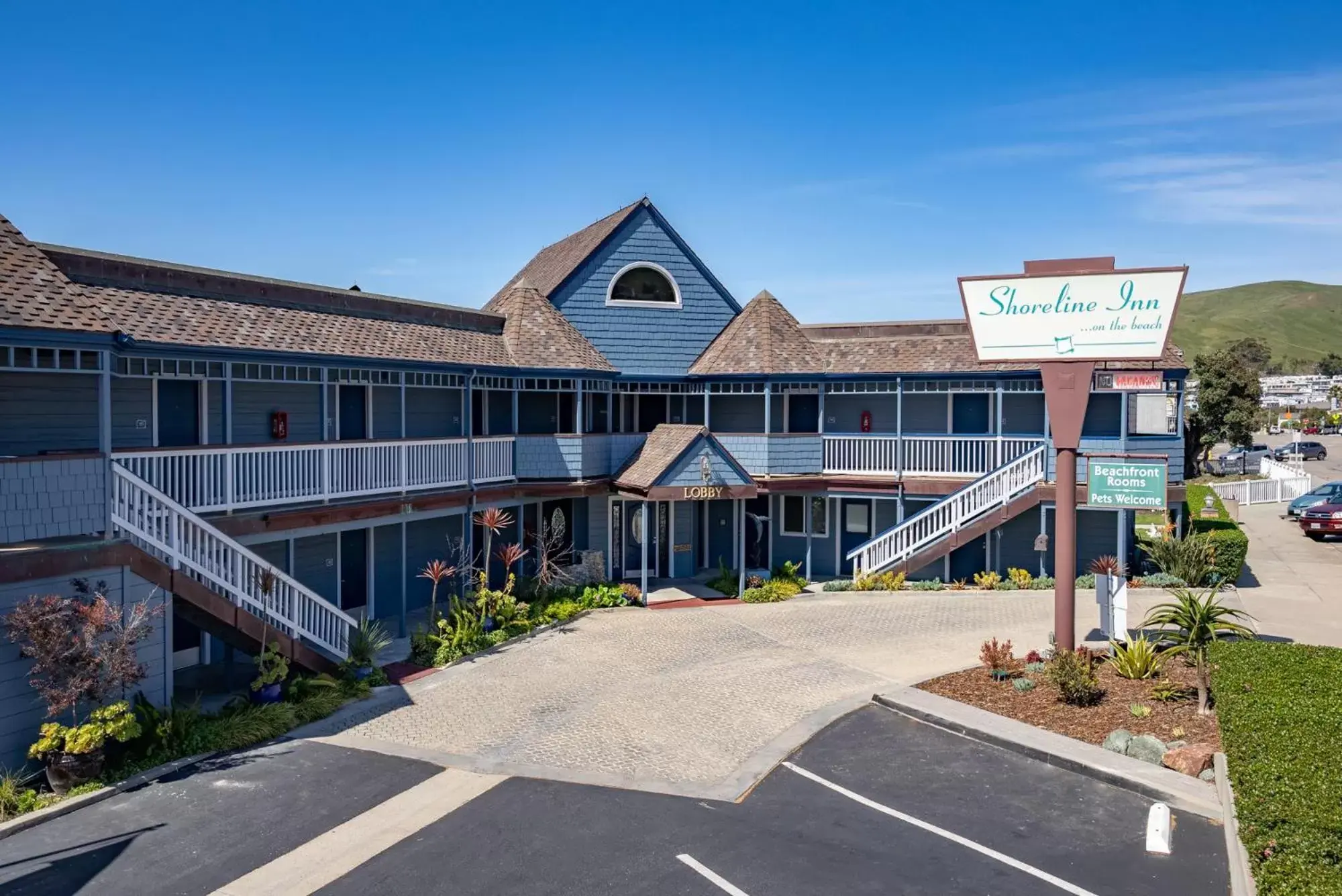 Property Building in Shoreline Inn...on the beach