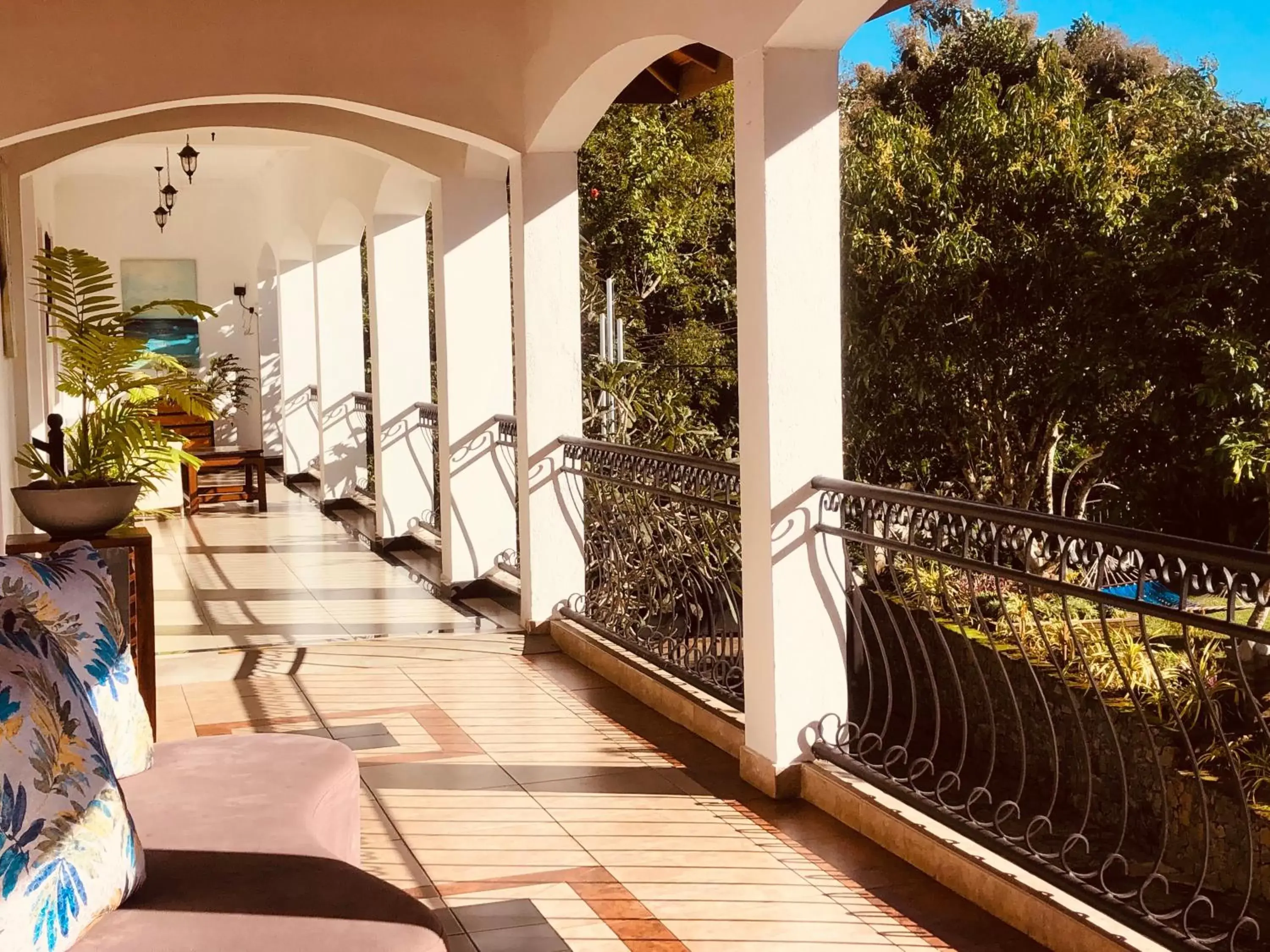 Balcony/Terrace in Elegant Hotel