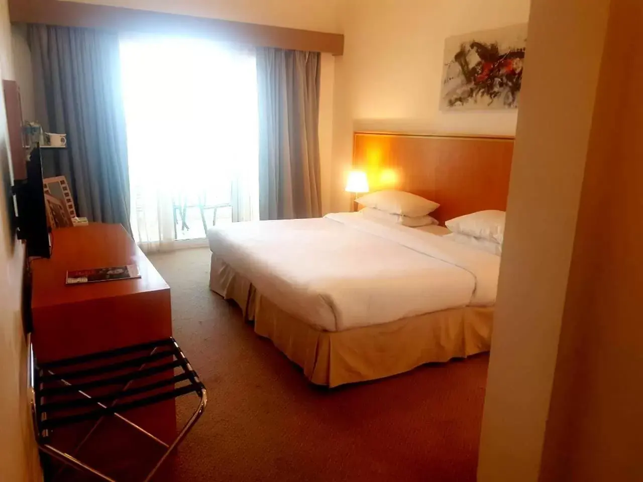 Sea view, Bed in Ramada by Wyndham Beach Hotel Ajman