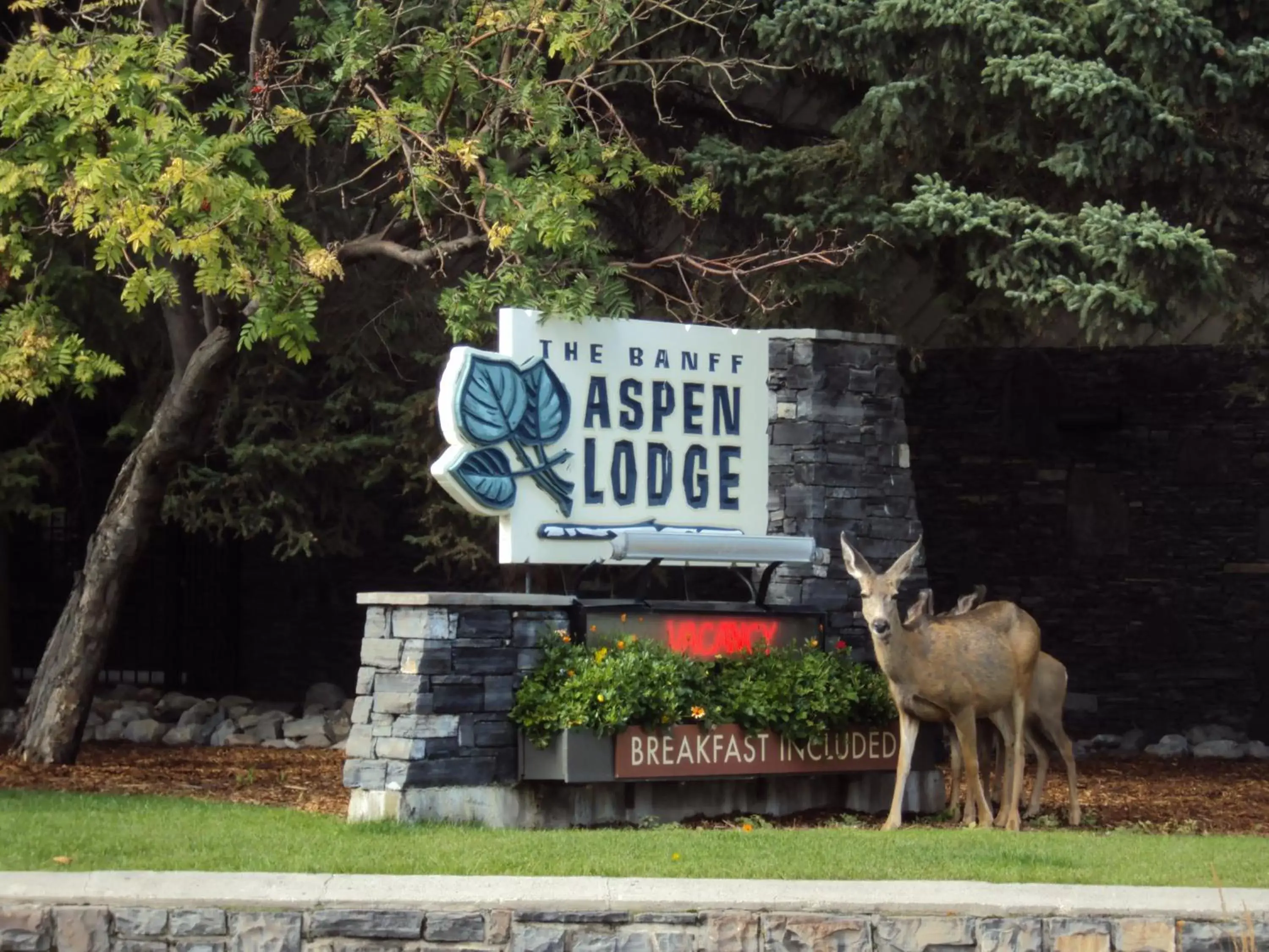Facade/entrance in Banff Aspen Lodge