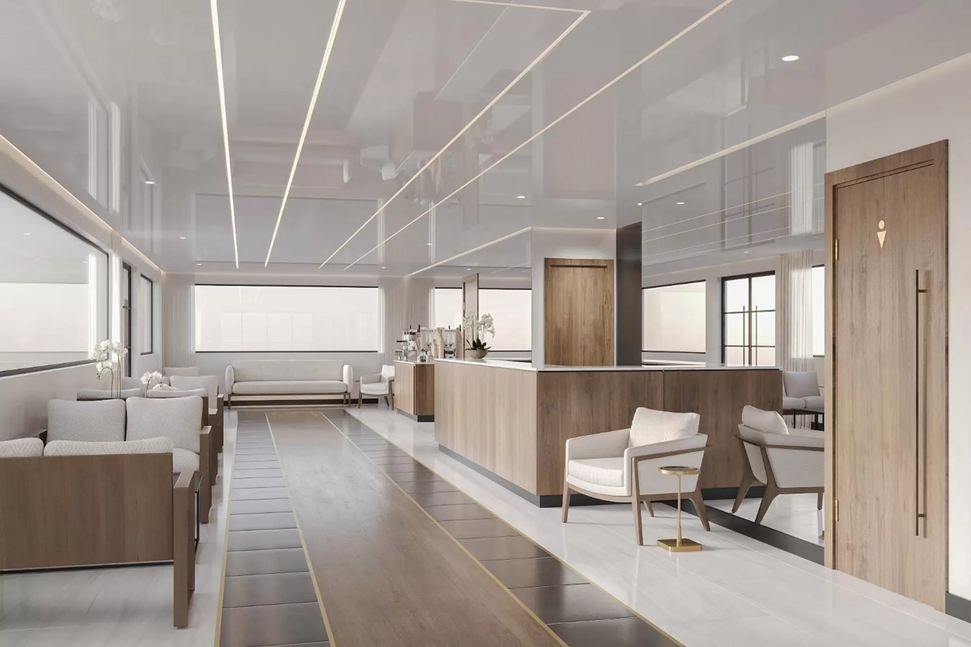 Lobby or reception in the Vietta Hotel