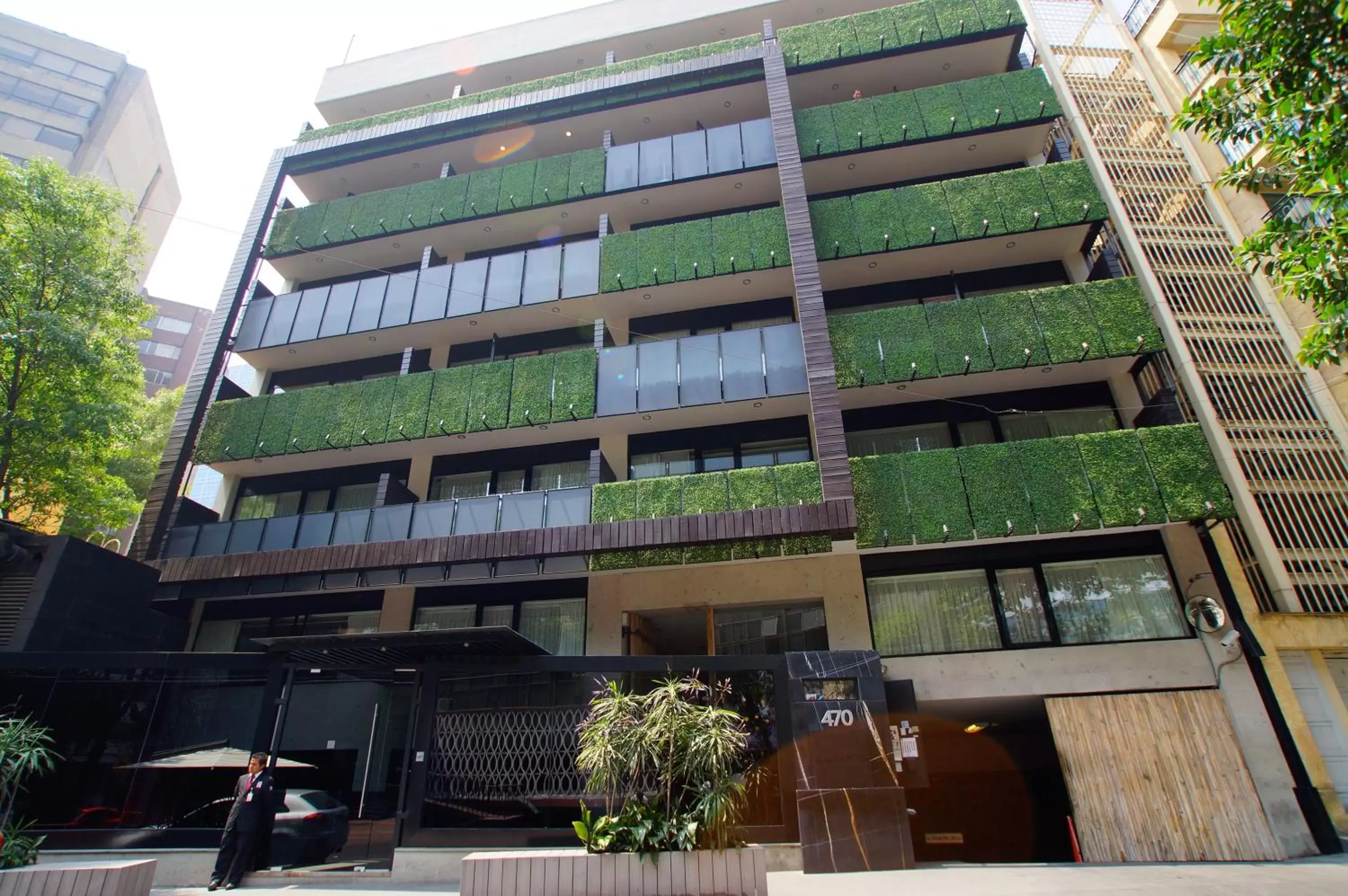Facade/entrance, Property Building in Las Suites Campos Eliseos