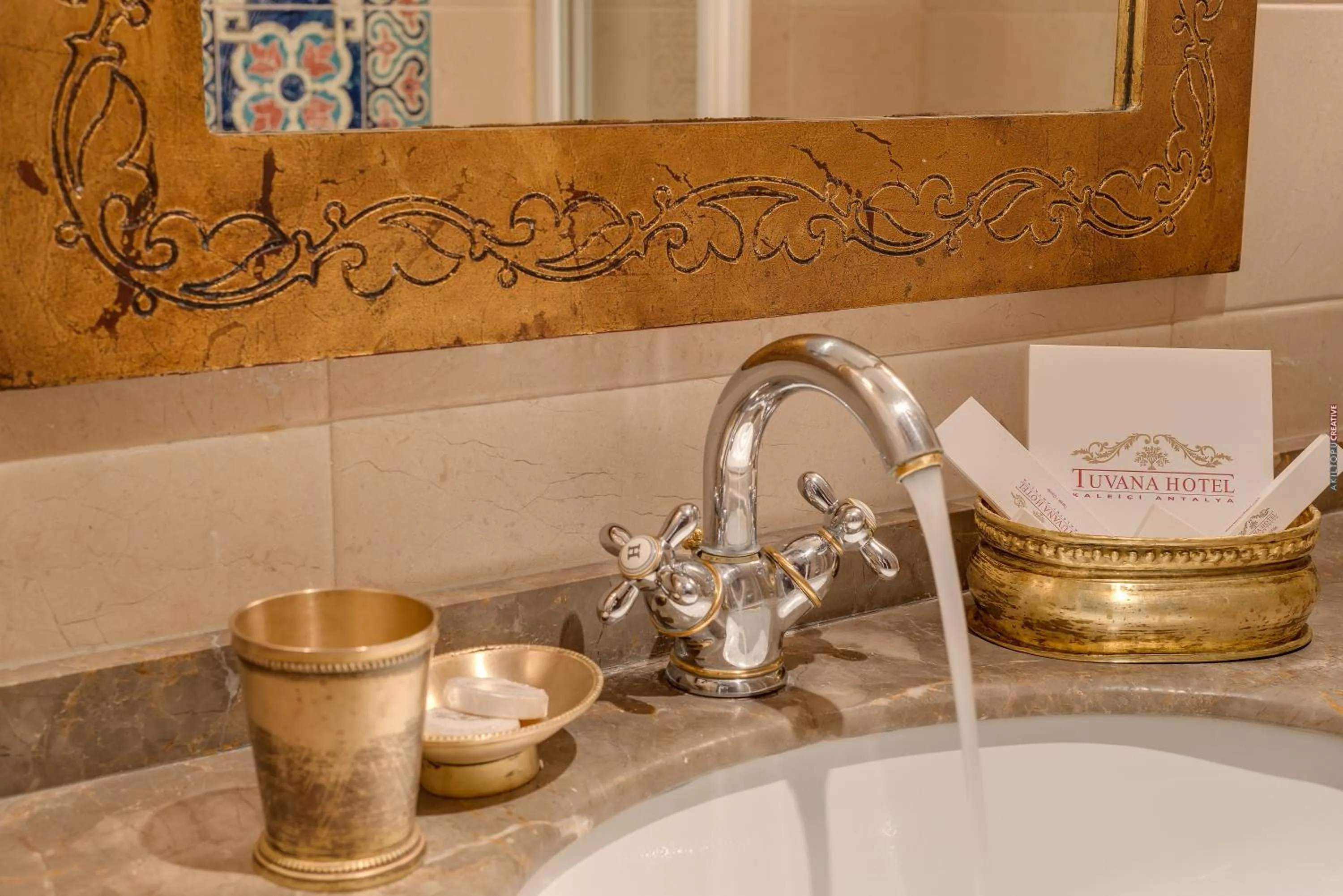 Bathroom in Tuvana Hotel