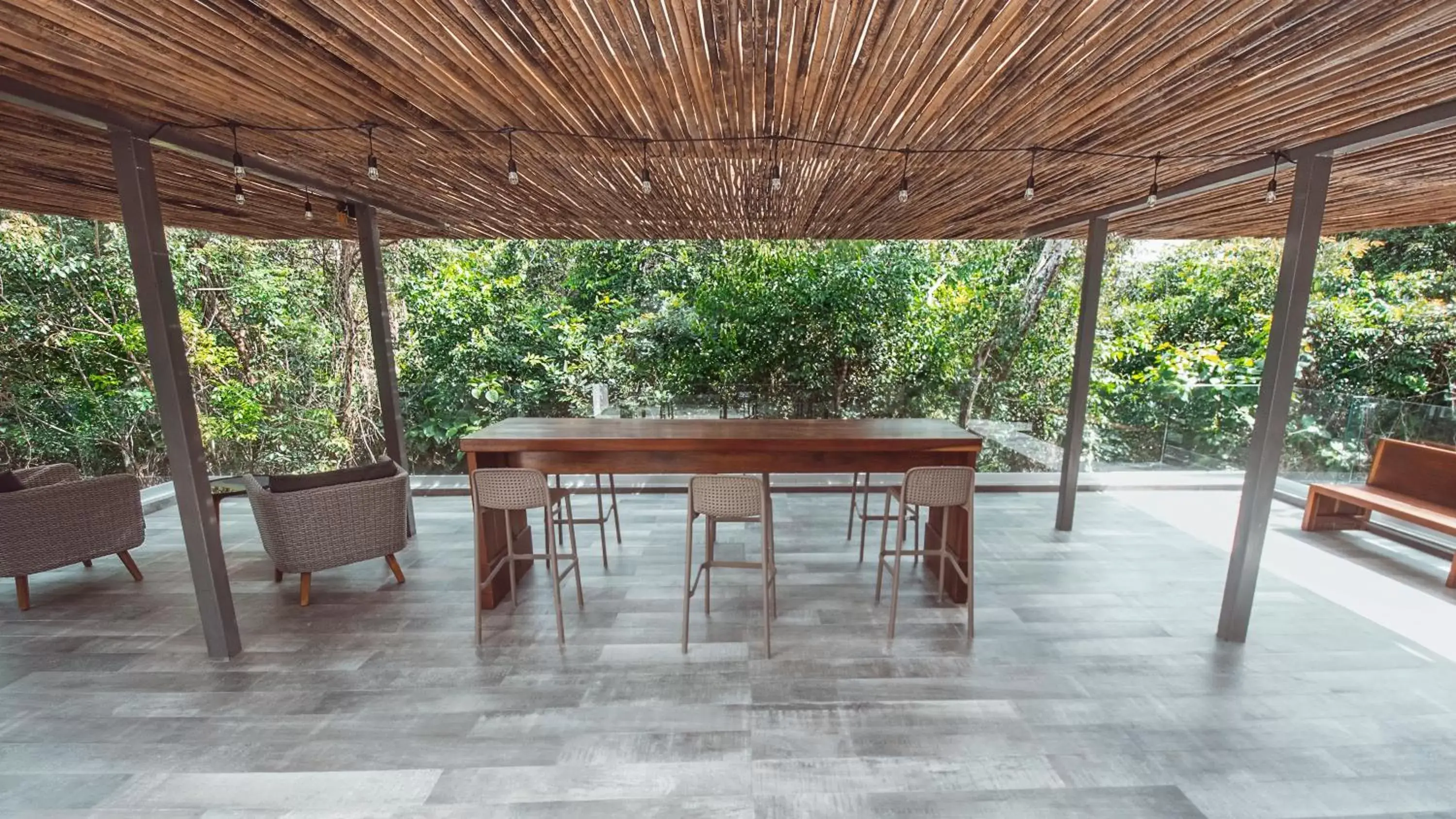 Balcony/Terrace in MBH Maya Bacalar Hotel Boutique