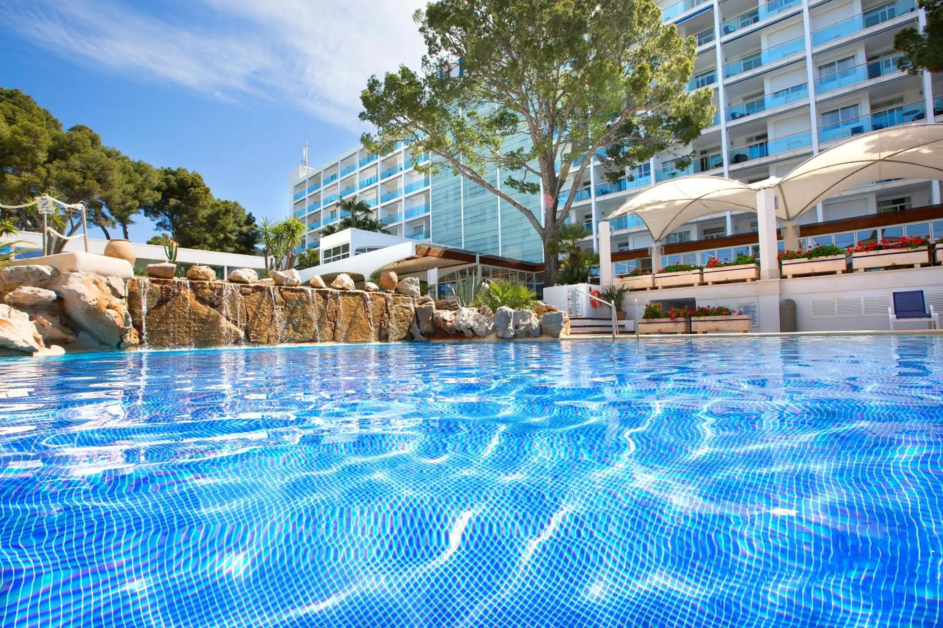 Swimming Pool in Hipotels Eurotel Punta Rotja Spa-Golf