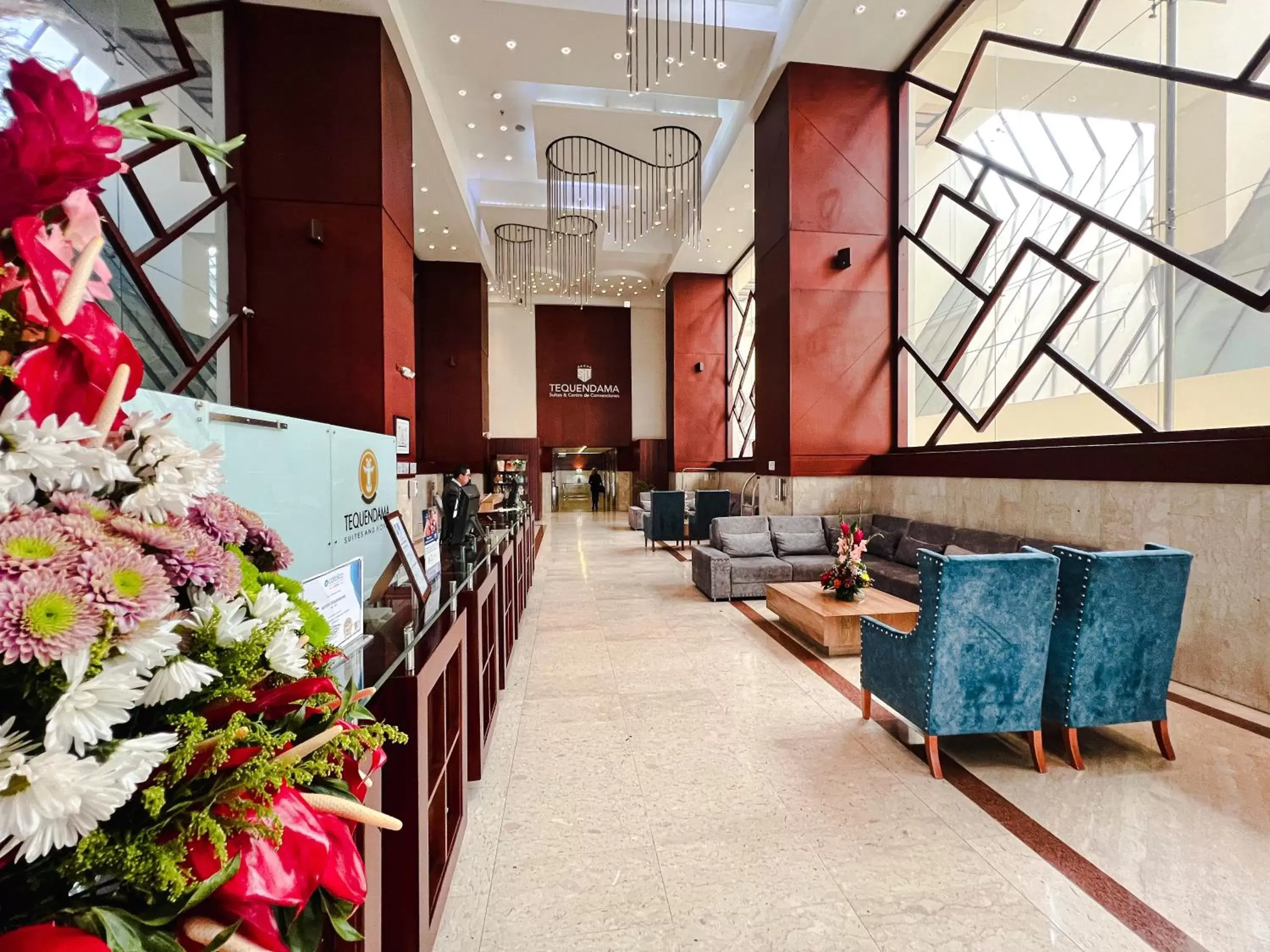 Lobby or reception in Tequendama Suites and Hotel