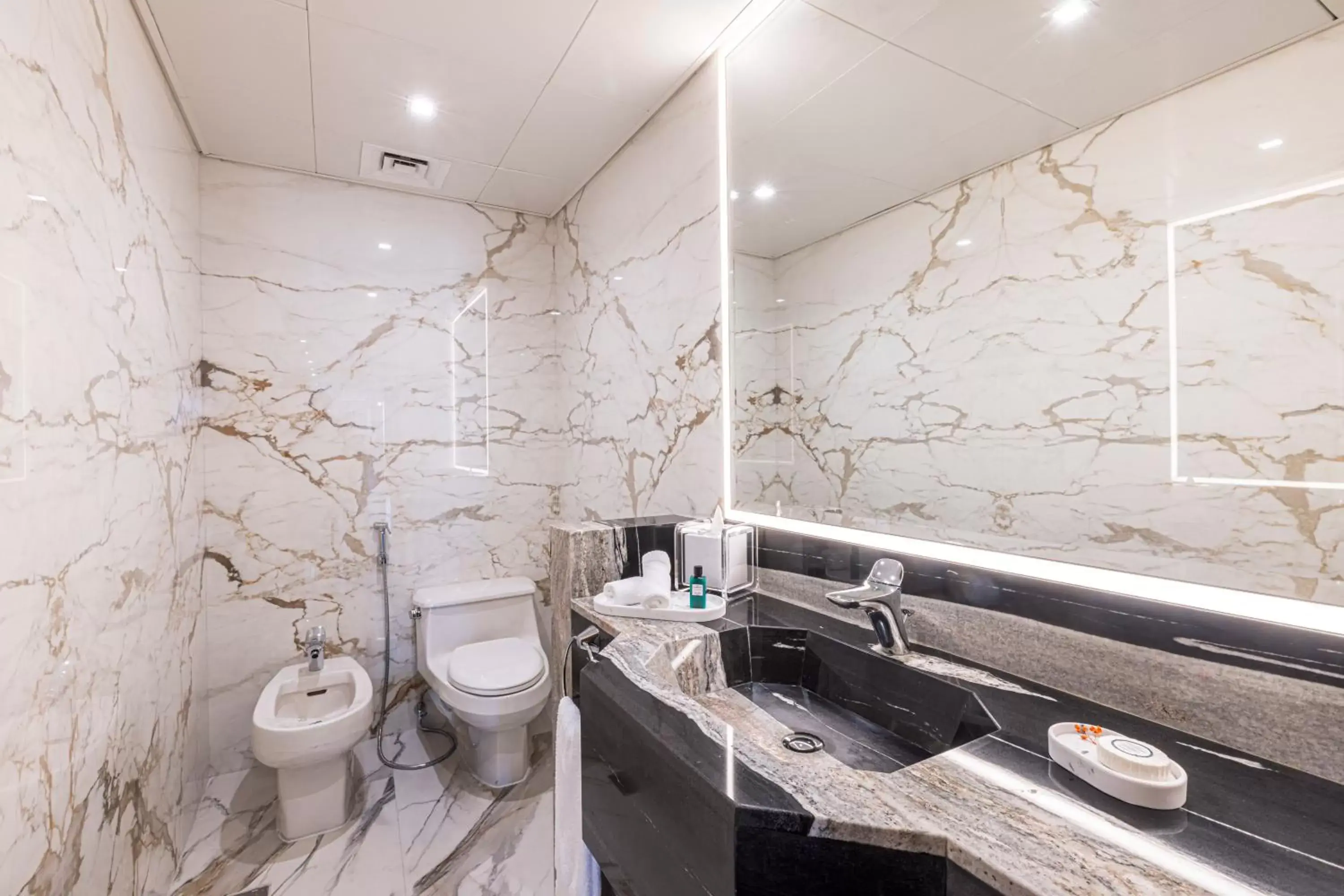 Bathroom in Golden Sands Boutique Hotel-Dubai Creek