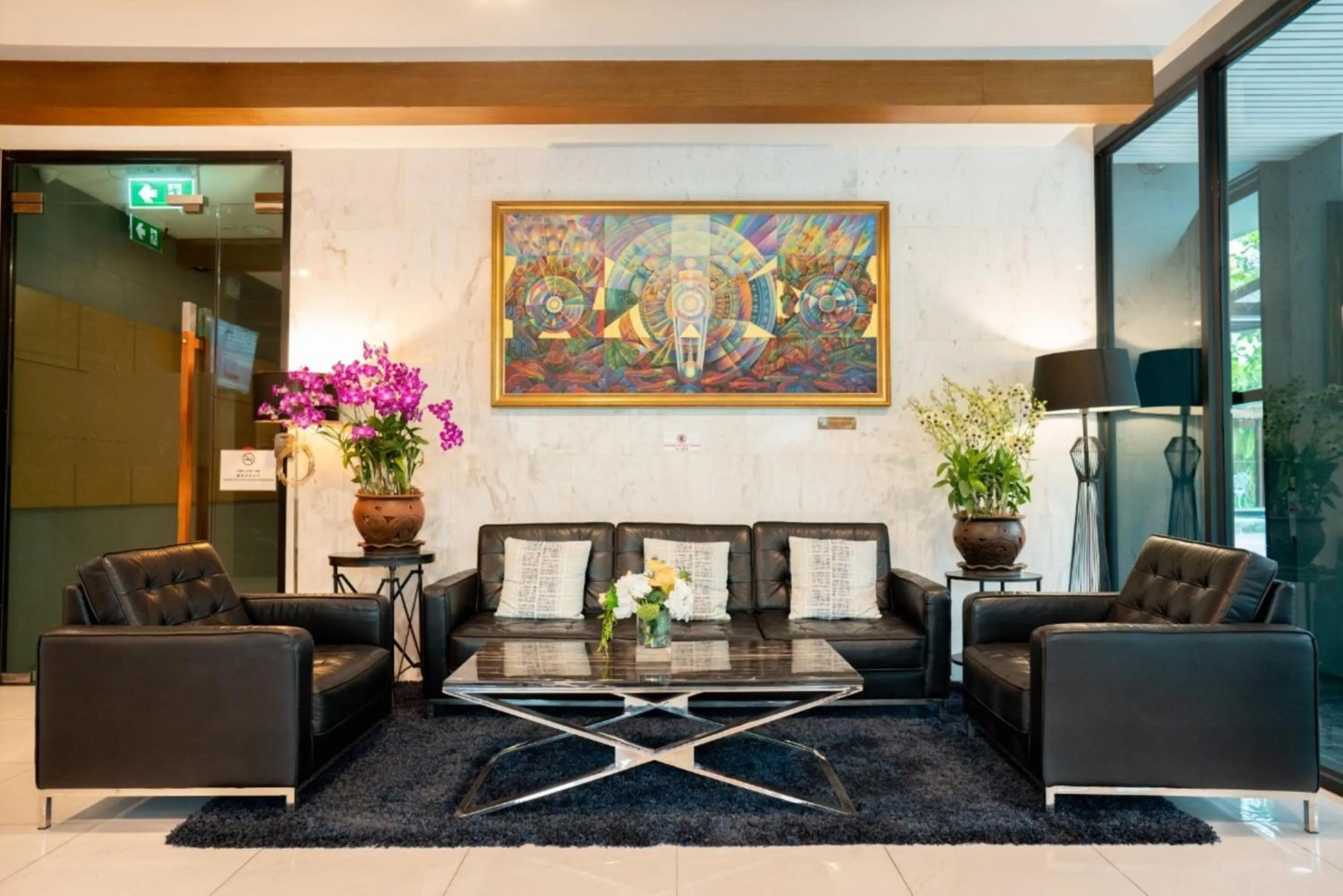 Lobby or reception in Sanae' Hotel Nimman