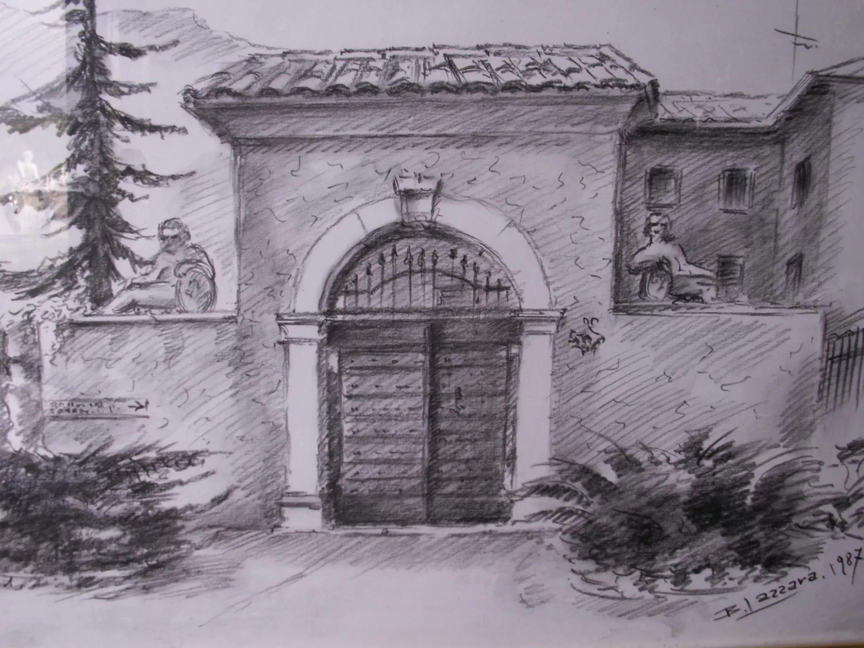 Decorative detail, Winter in Residence Segattini