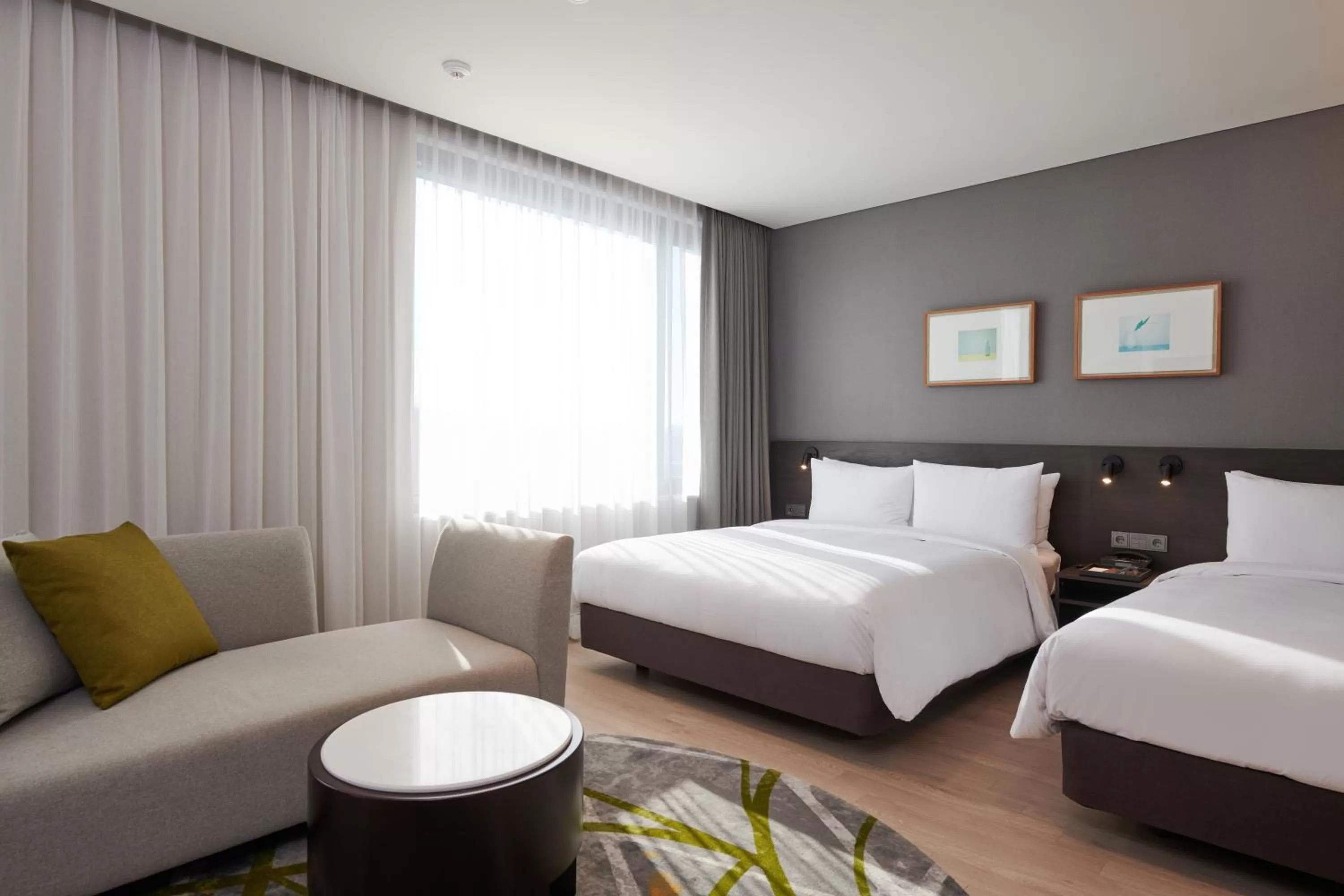 Bed in Nine Tree by Parnas Seoul Pangyo