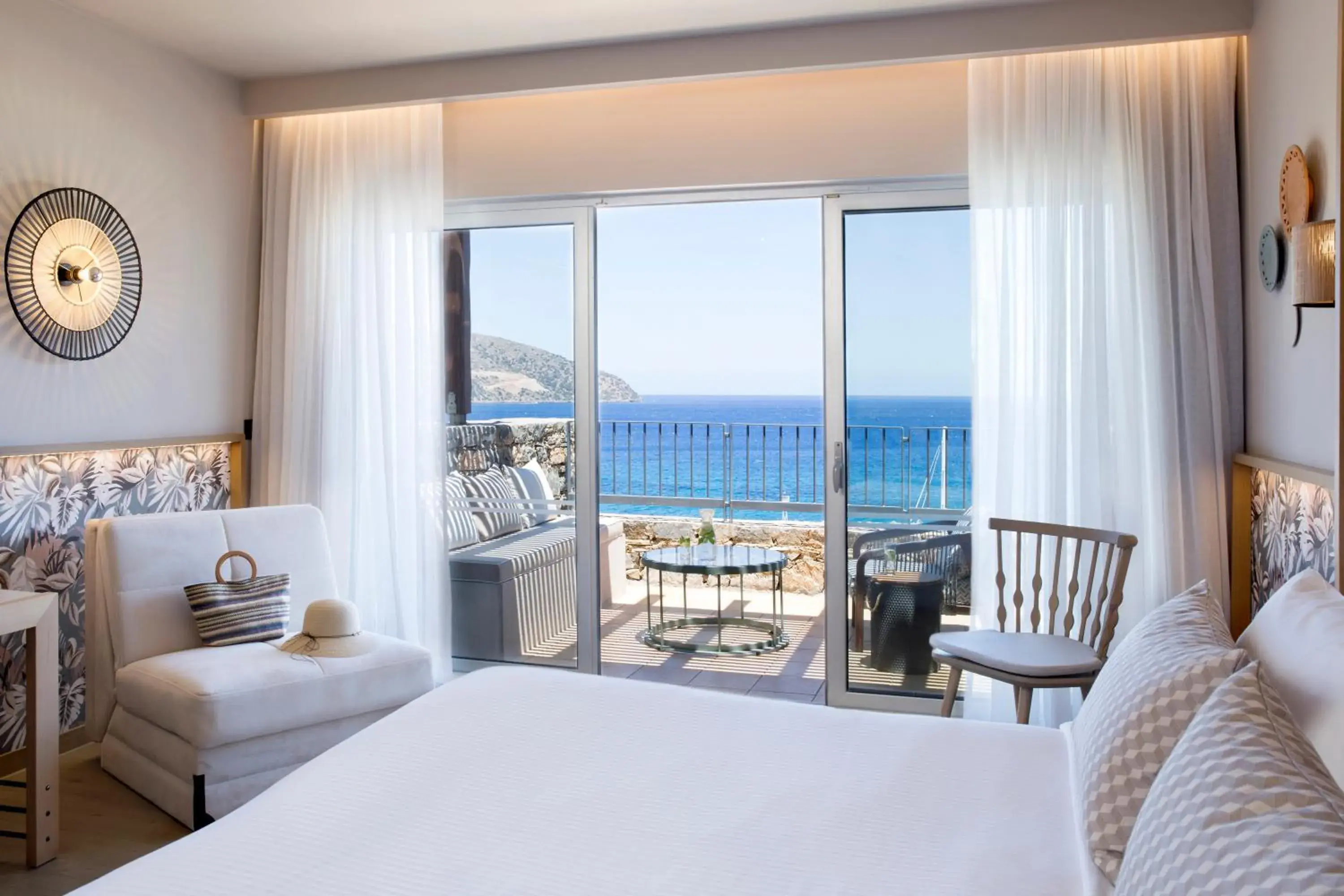 Bedroom, Sea View in Wyndham Grand Crete Mirabello Bay