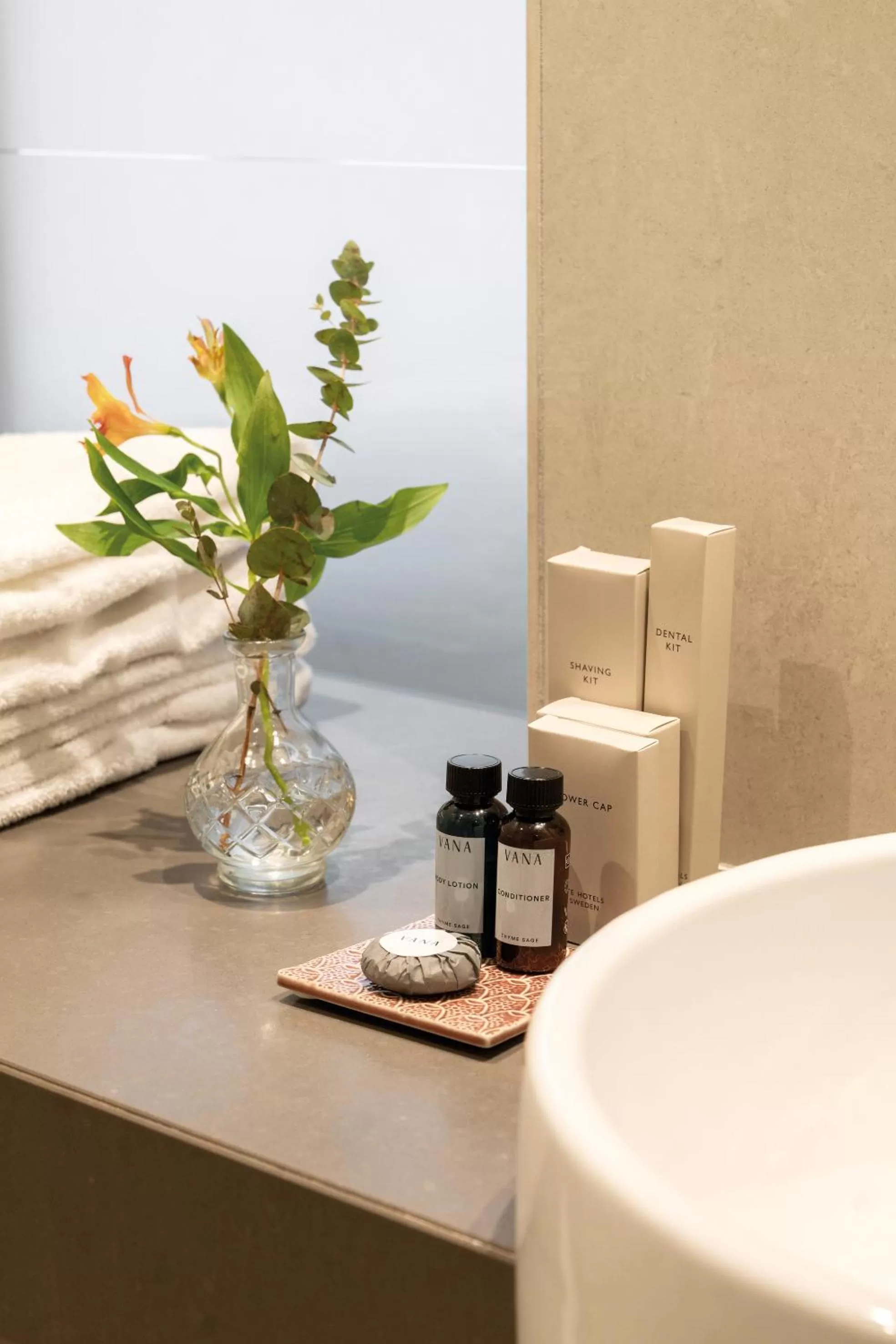 Bathroom in Elite Hotel Stockholm Plaza