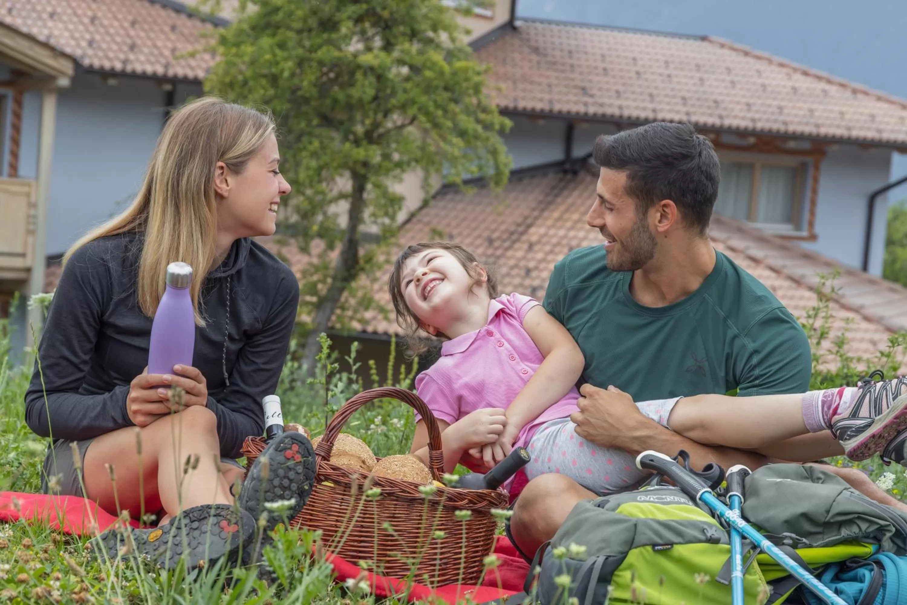 Family in Miraval Hotel
