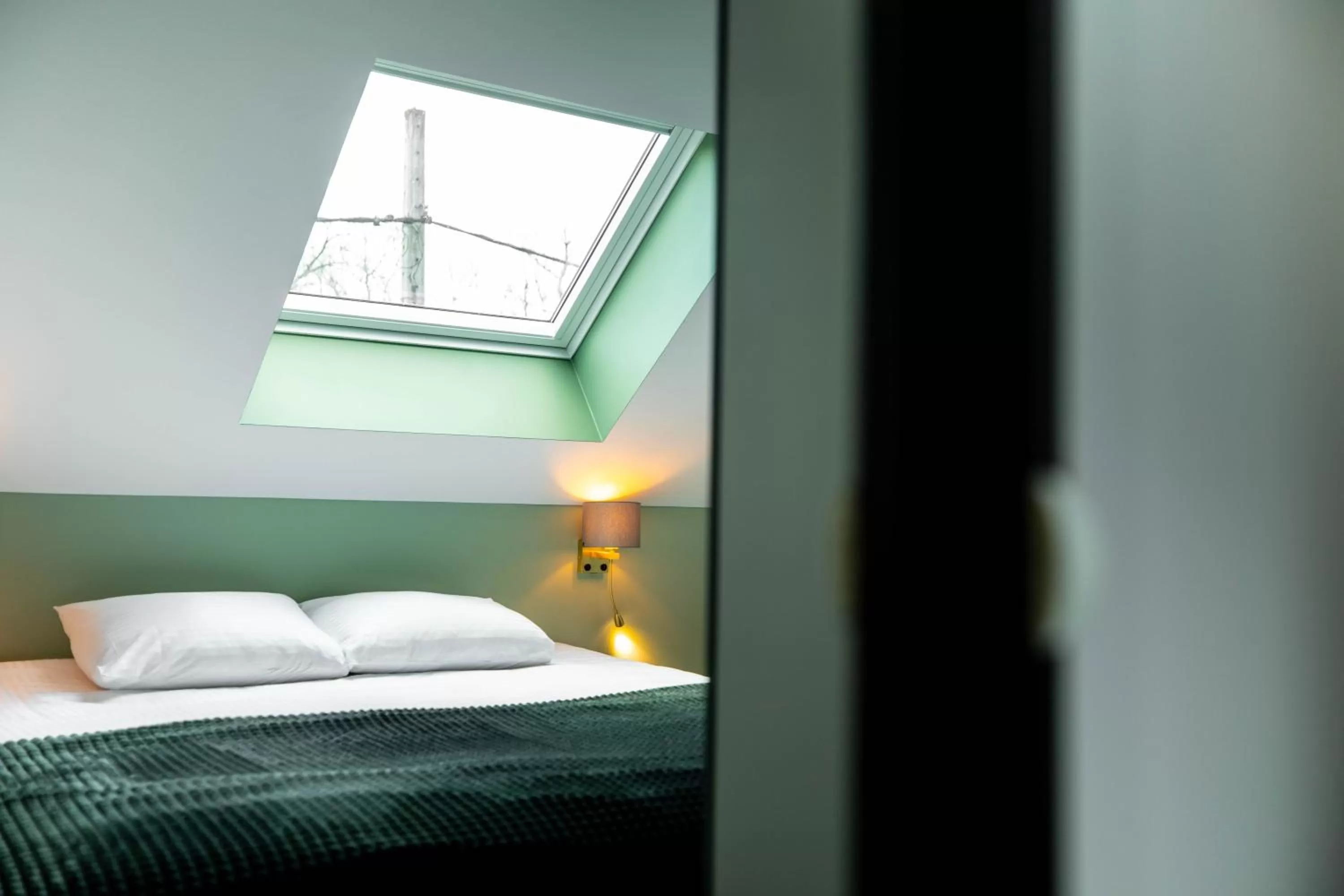 Bedroom, Bed in City Housing Genk