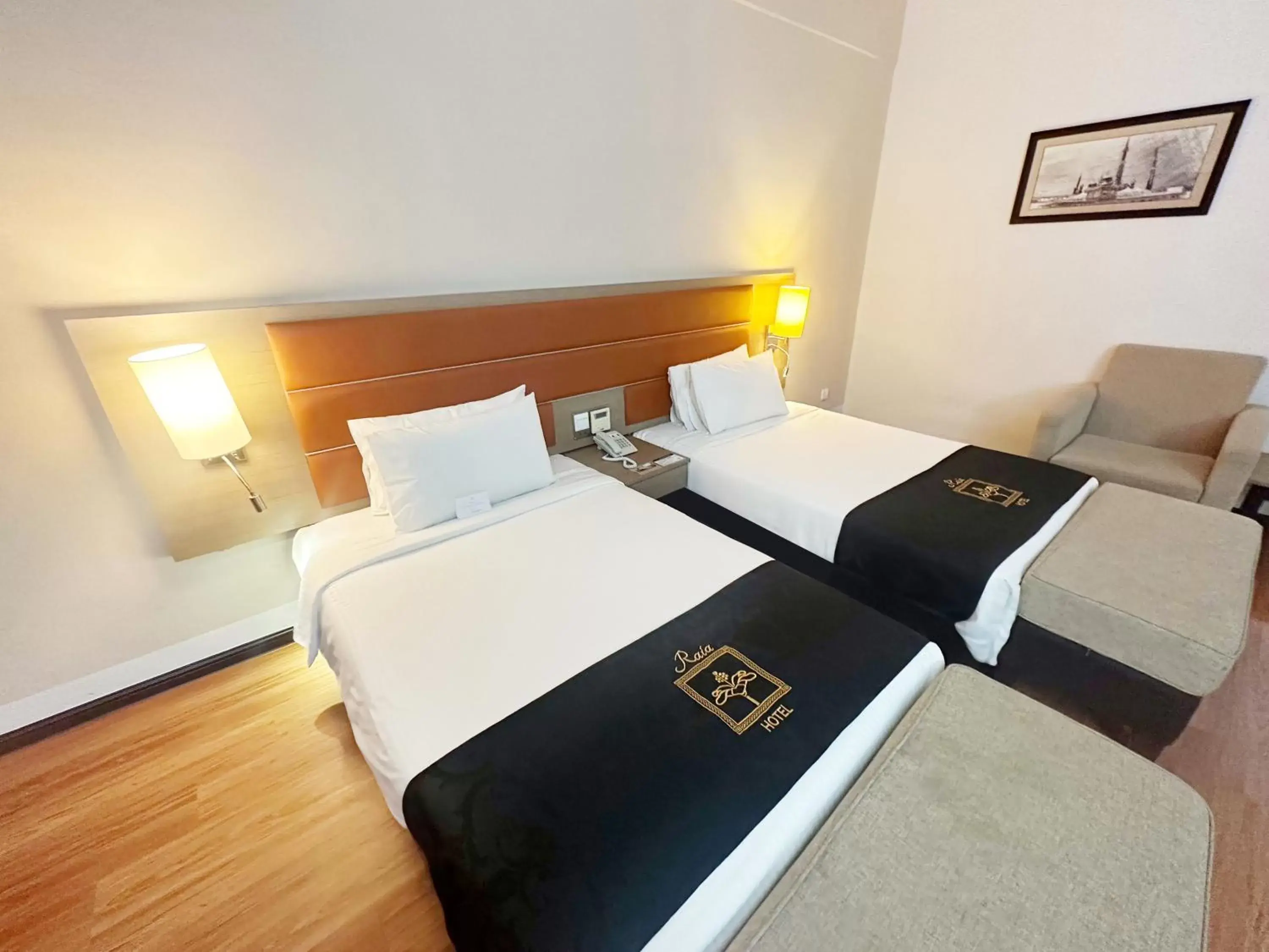 Bed in Raia Hotel & Convention Centre Terengganu