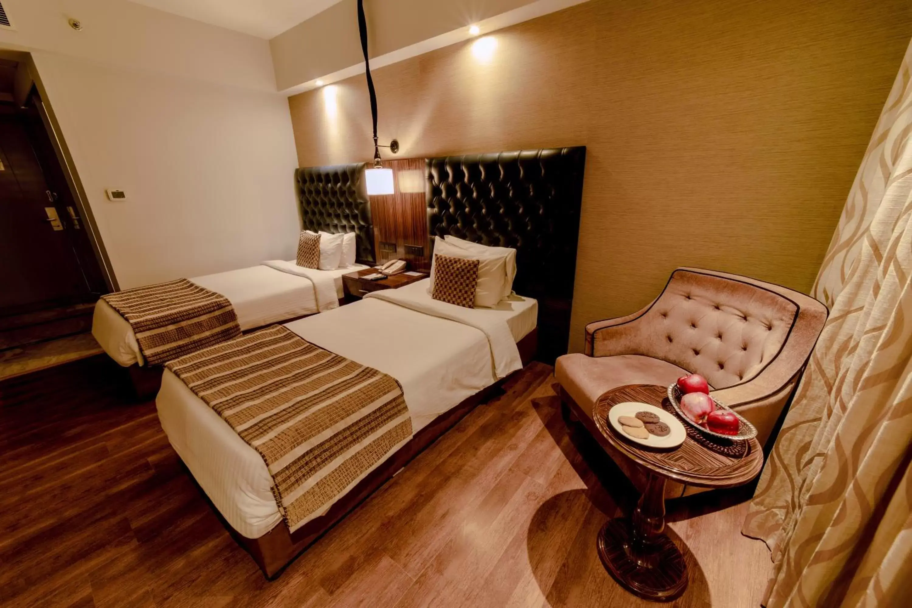 Bedroom, Bed in Sarovar Portico Jaipur Bedroom, Bed in Sarovar Portico Jaipur