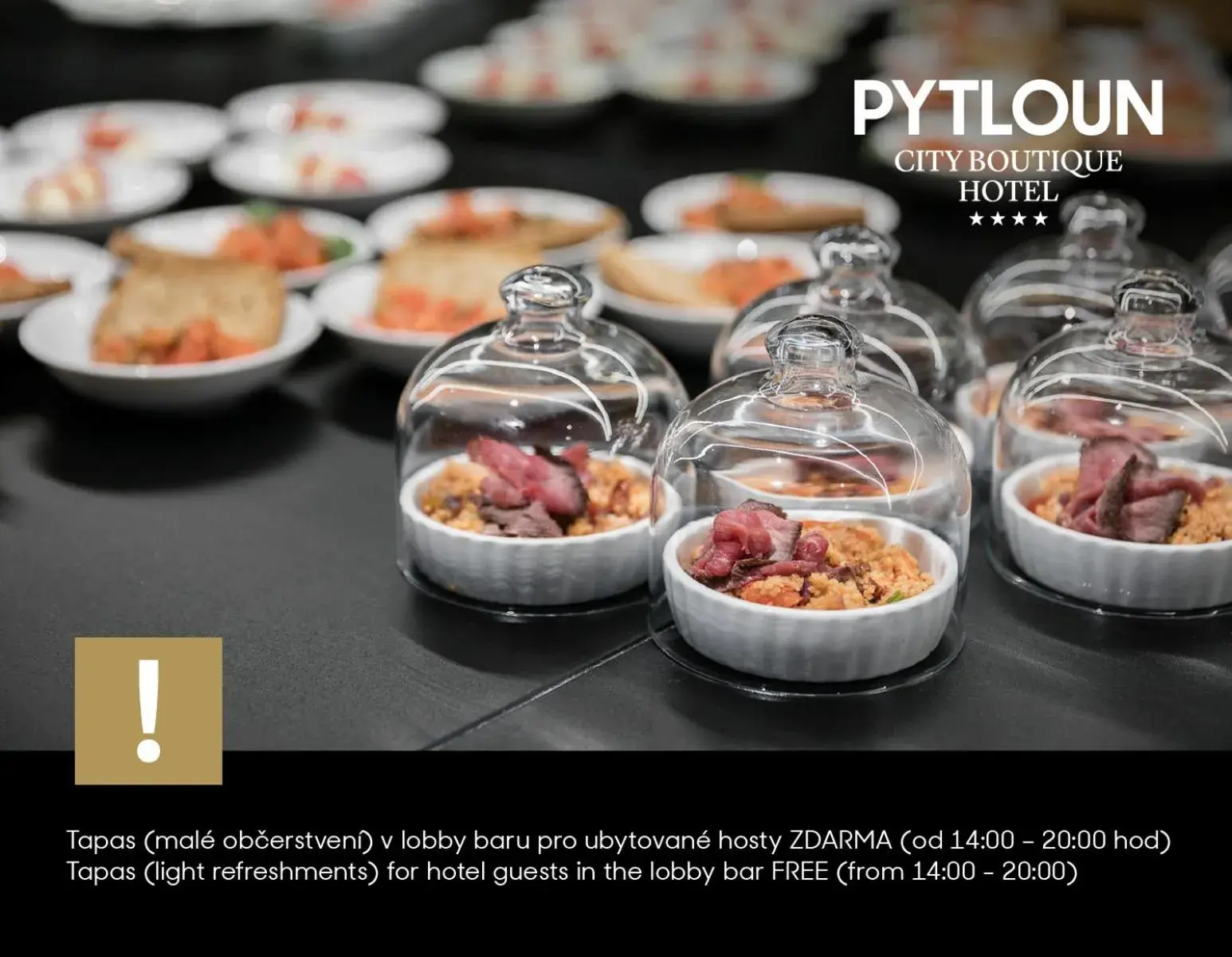 Food in Pytloun City Boutique Hotel