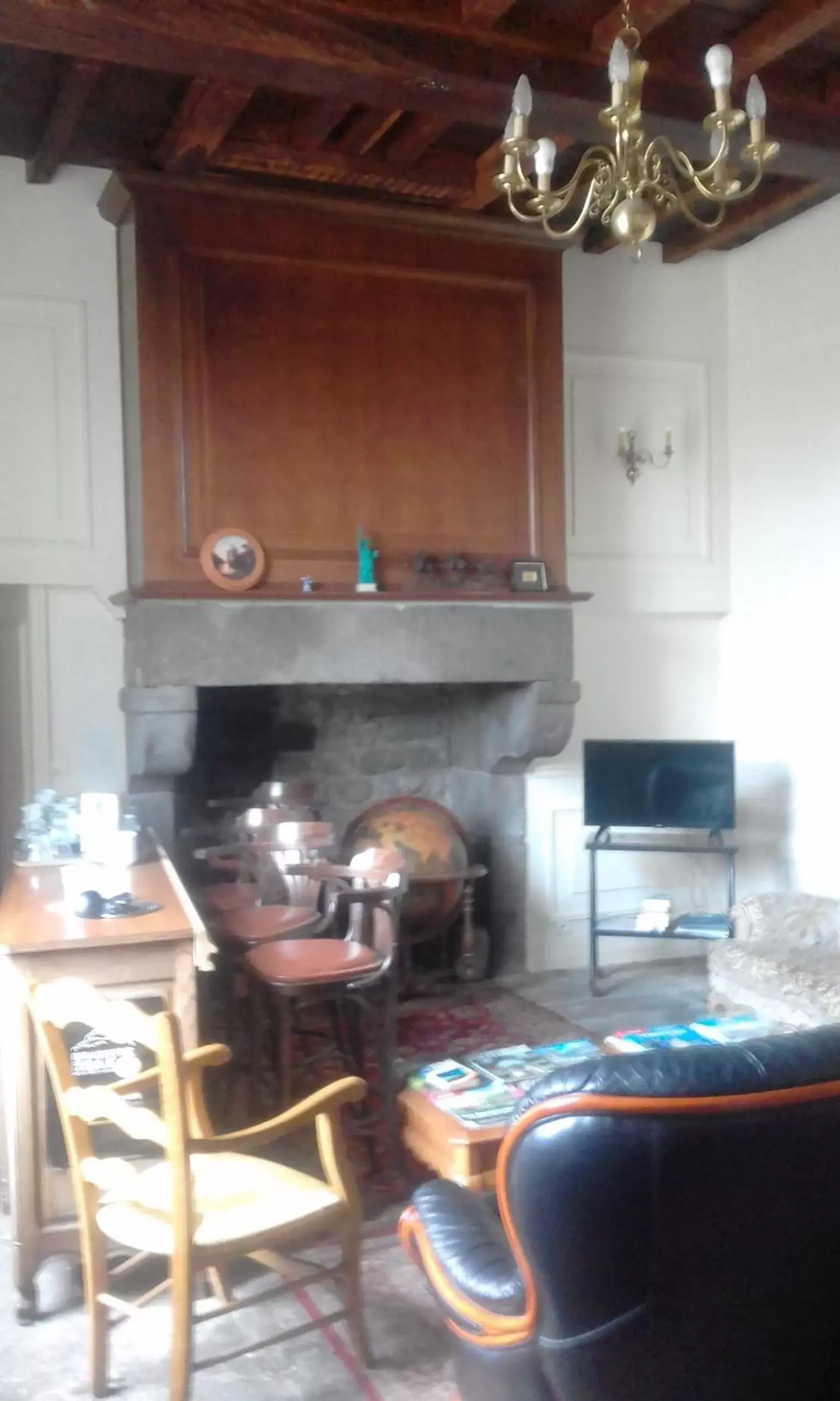 Living room, Seating Area in Domaine de launay blot, Proche MT ST MICHEL