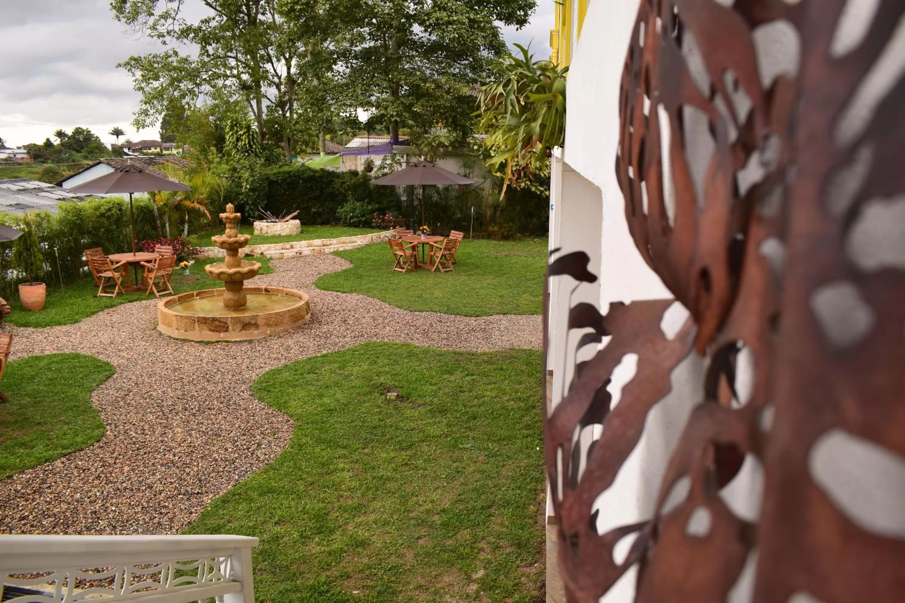 Garden in Hotel Salento Plaza