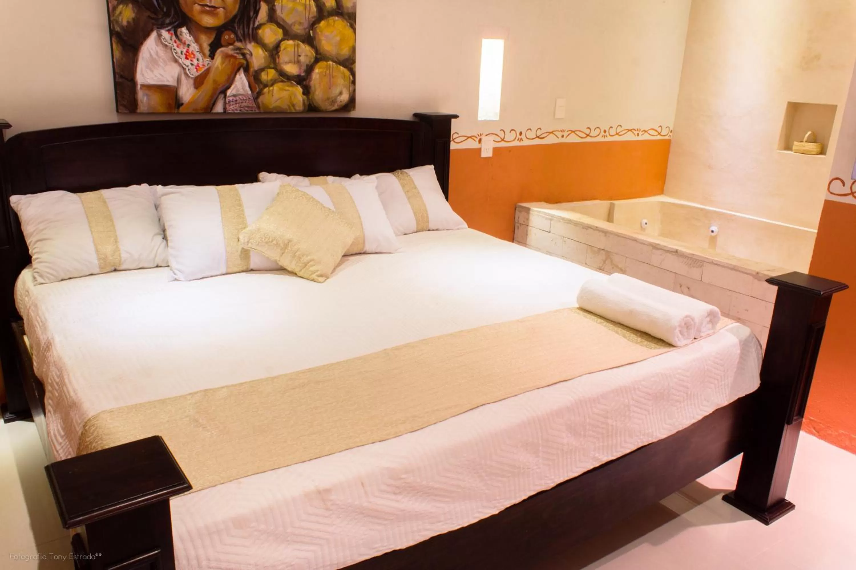 Photo of the whole room, Bed in Real Haciendas