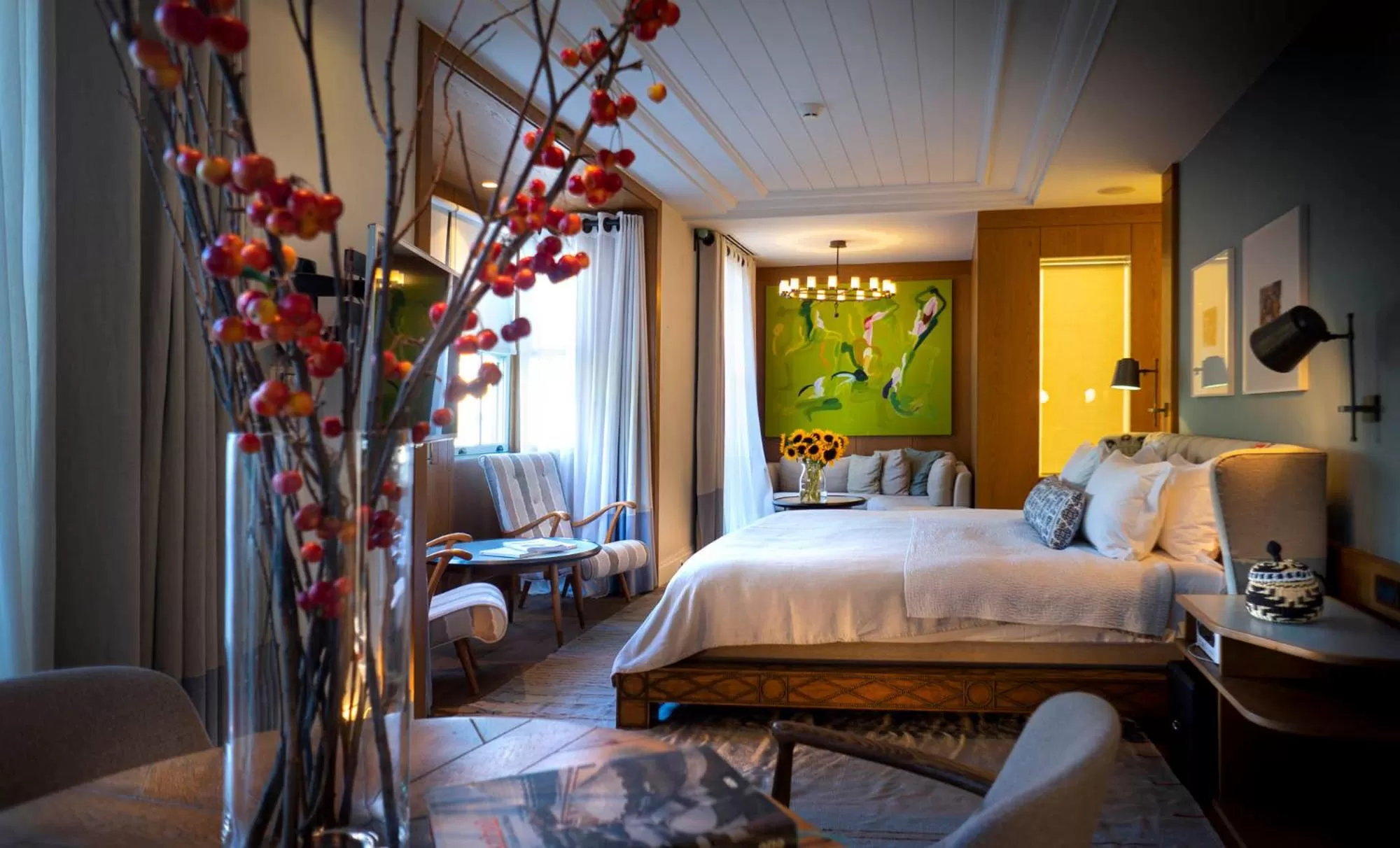 Photo of the whole room, Bed in Alavya