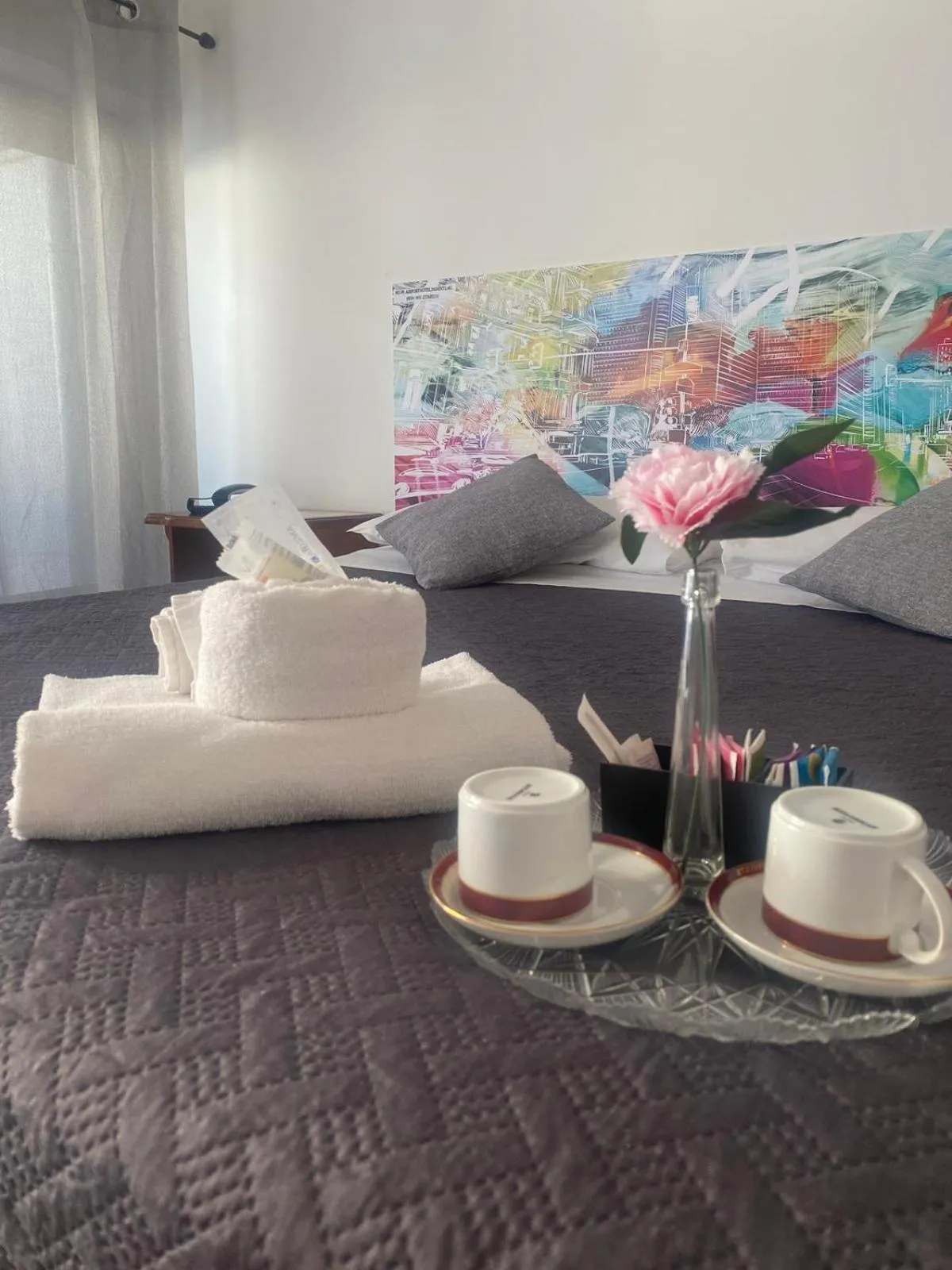 Bed in Airport Hotel