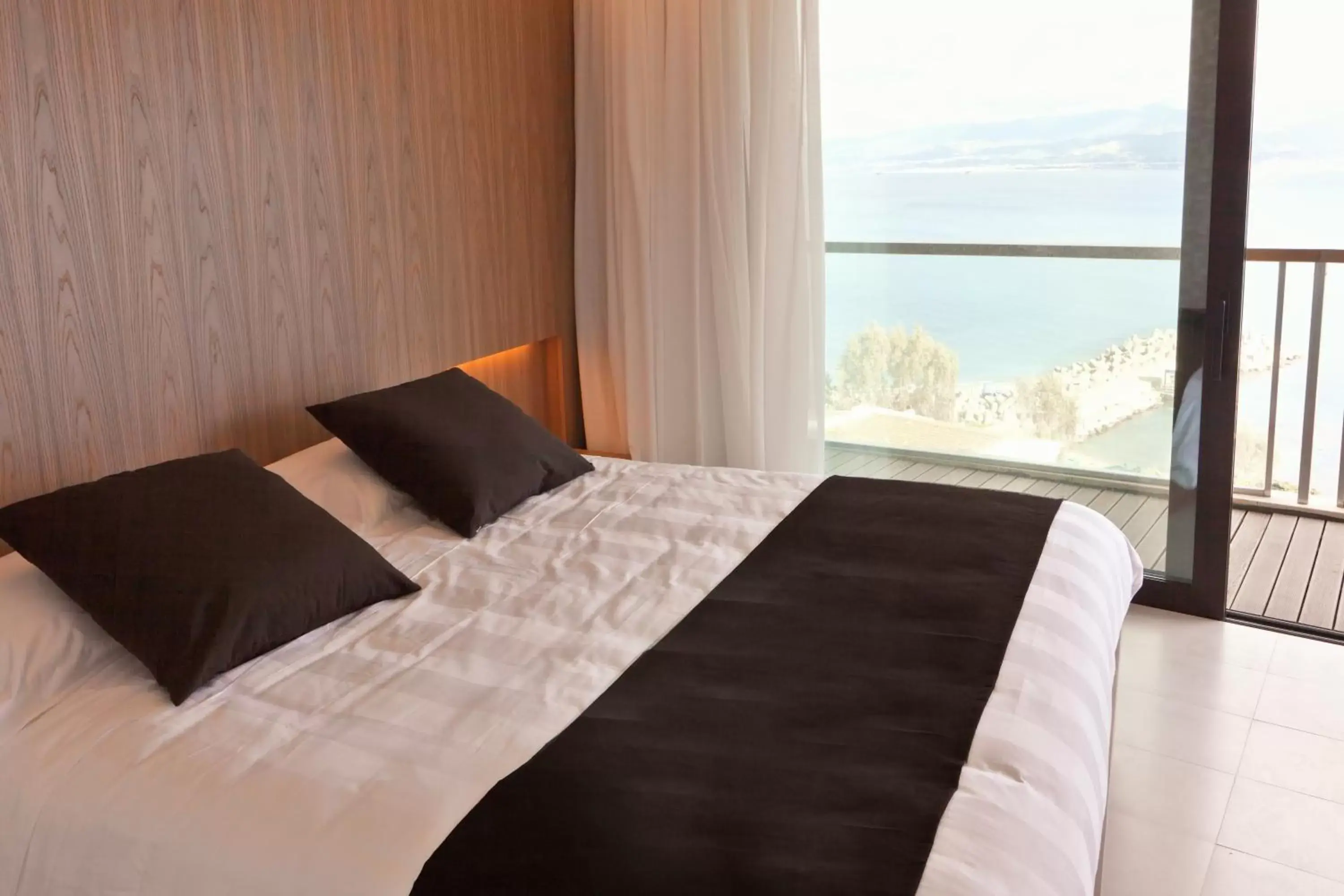 Bed in Eolian Milazzo Hotel