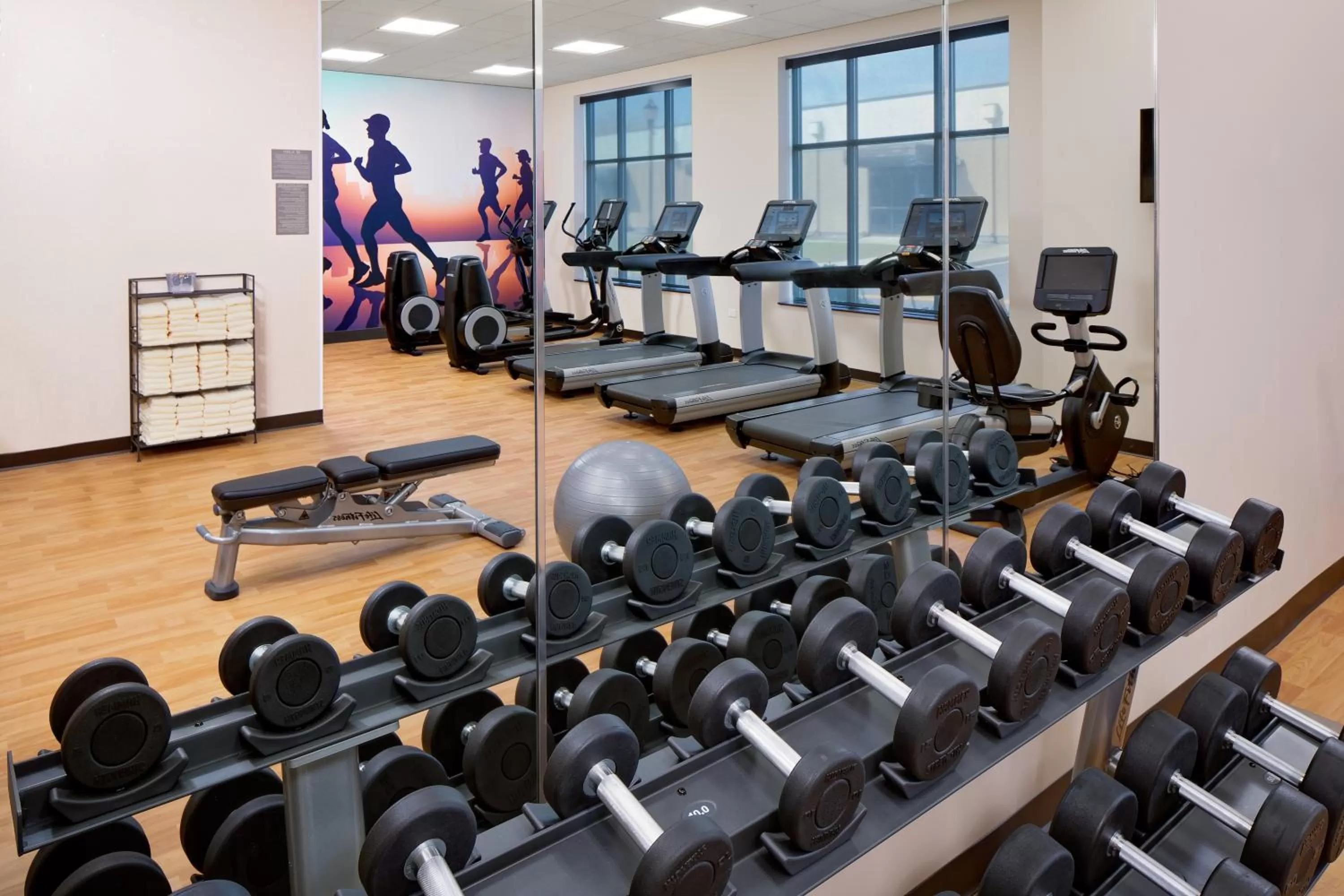 Fitness centre/facilities in Hyatt Place Florence Downtown