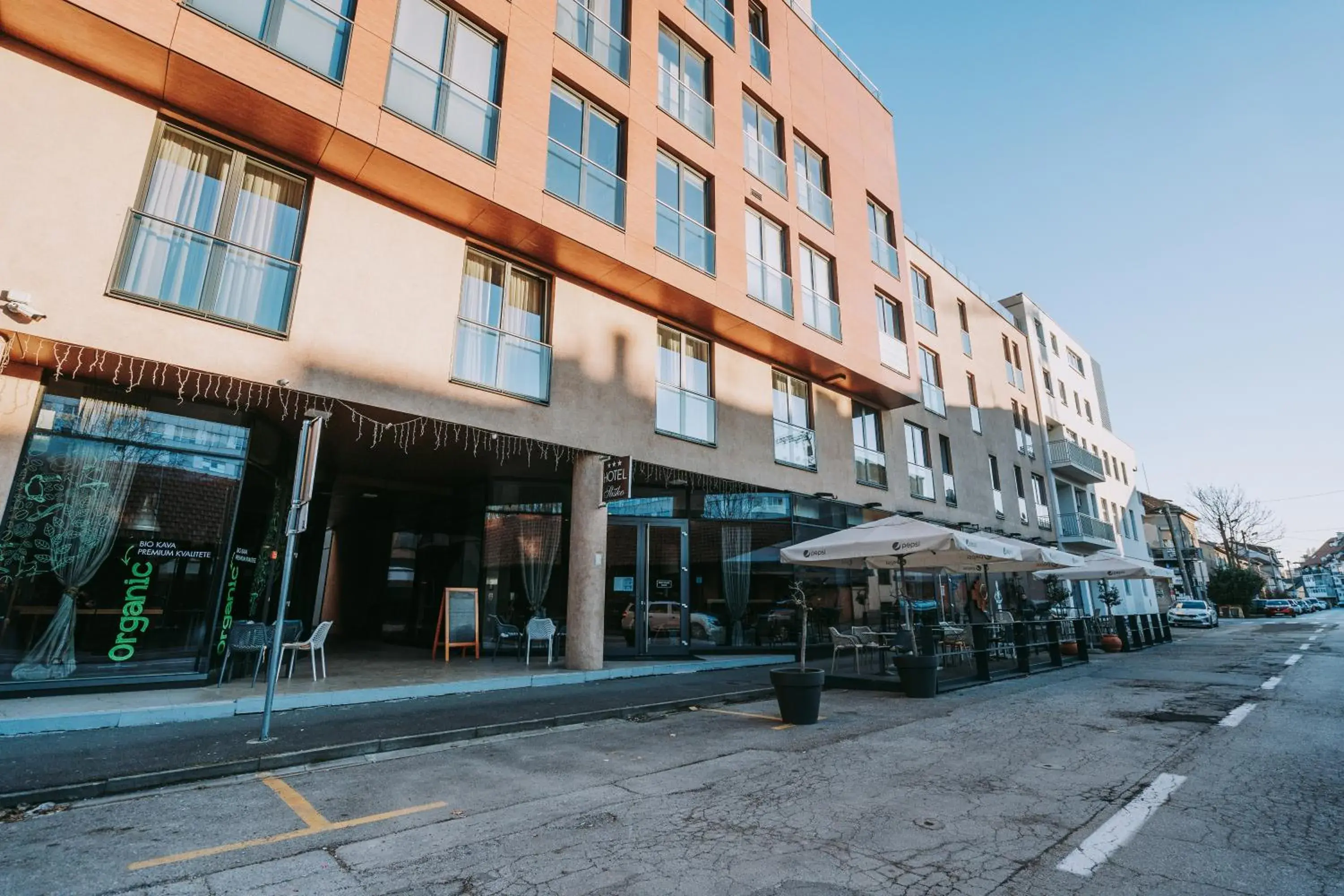 Facade/entrance in Hotel Sliško