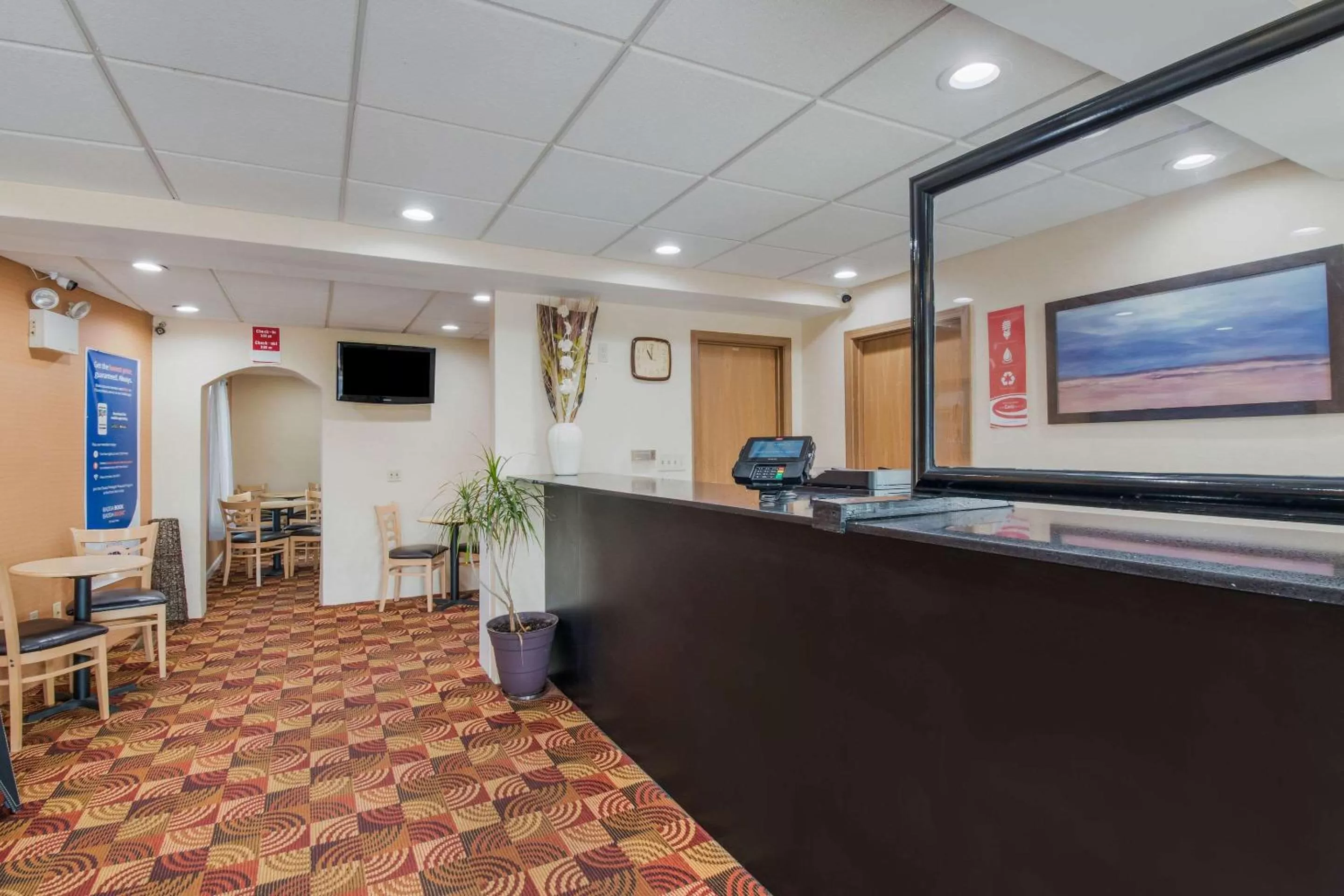 Lobby or reception in Econo Lodge Mechanicsburg - Harrisburg West
