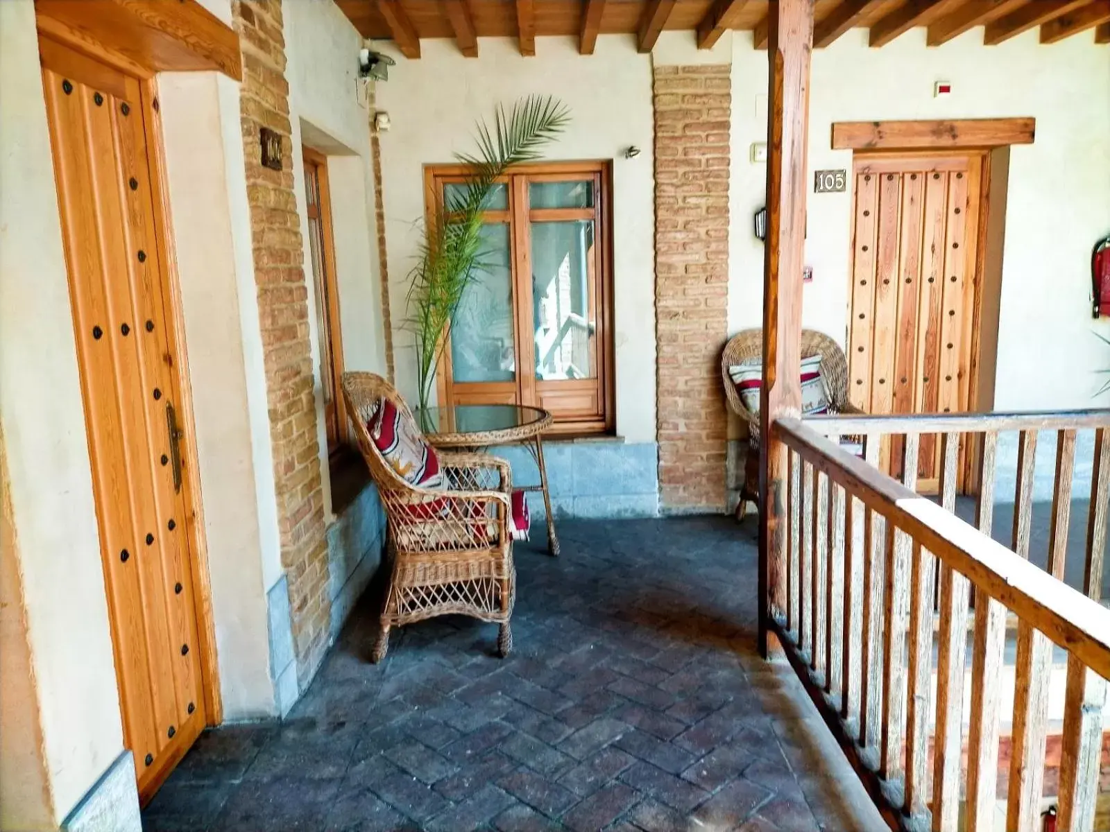 Balcony/Terrace in Abadía Hotel