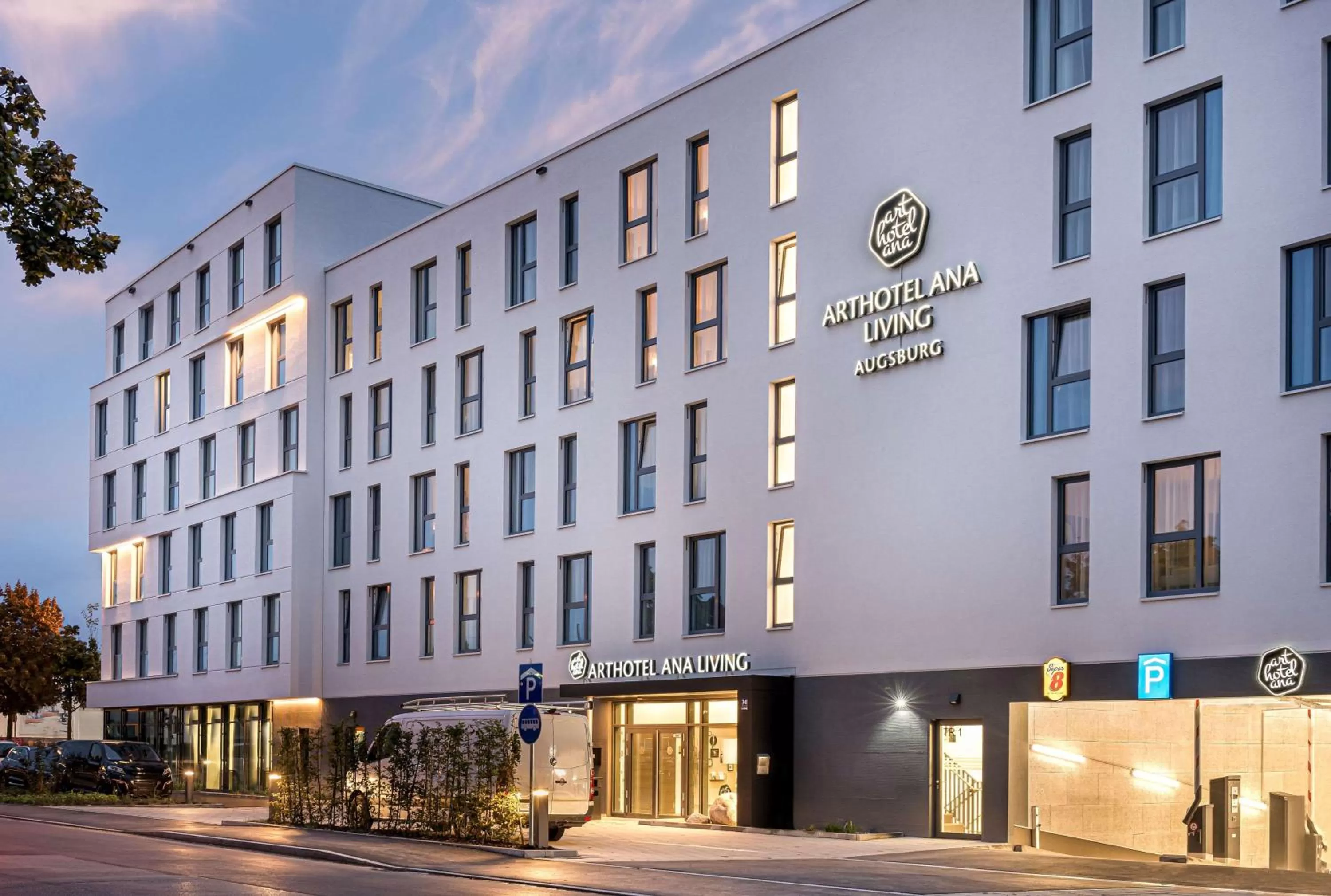 Property building in elaya hotel augsburg
