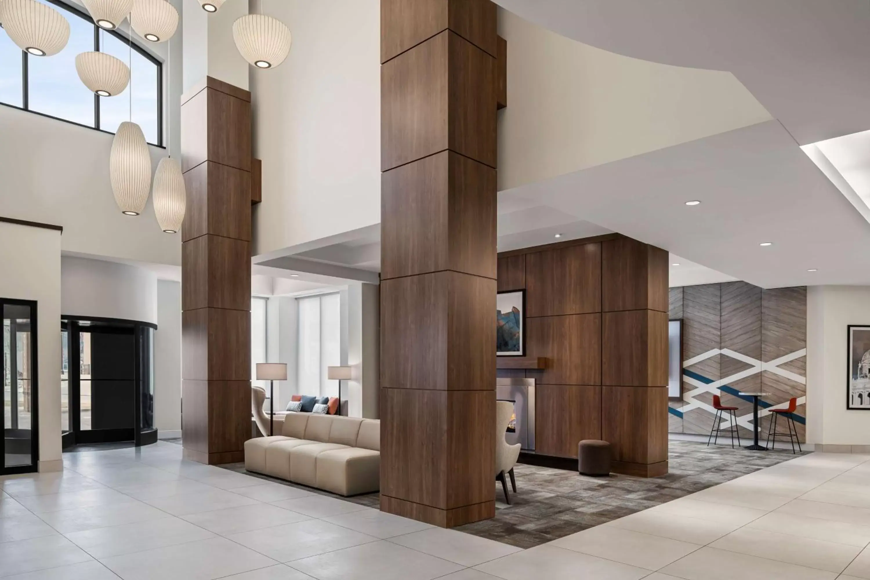 Lobby or reception in Hilton Garden Inn Minneapolis Downtown Lobby or reception in Hilton Garden Inn Minneapolis Downtown