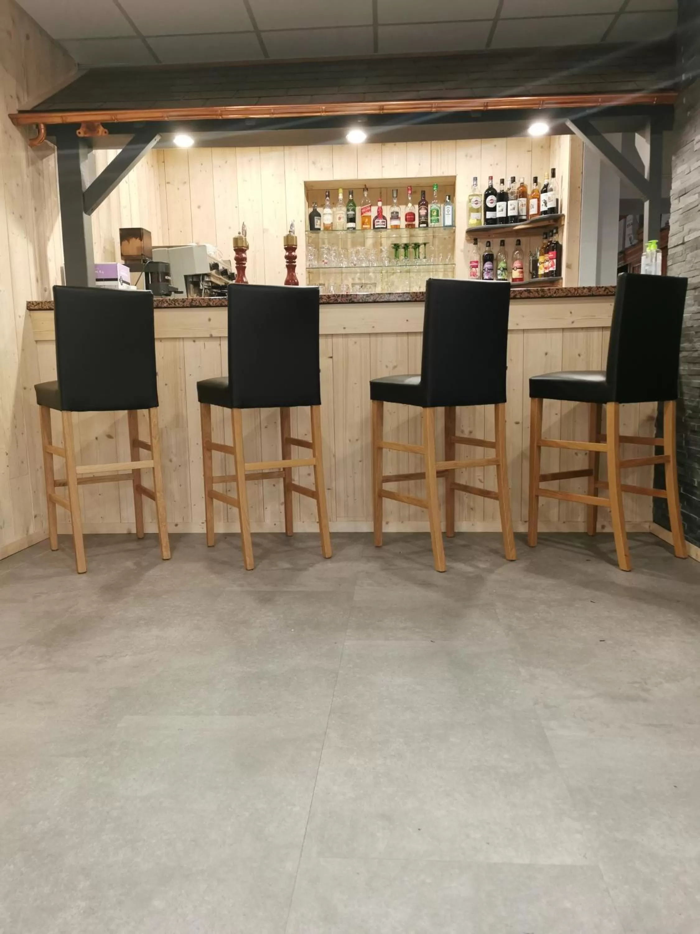 Lounge or bar in Hotel Restaurant Du Haut Du Roc