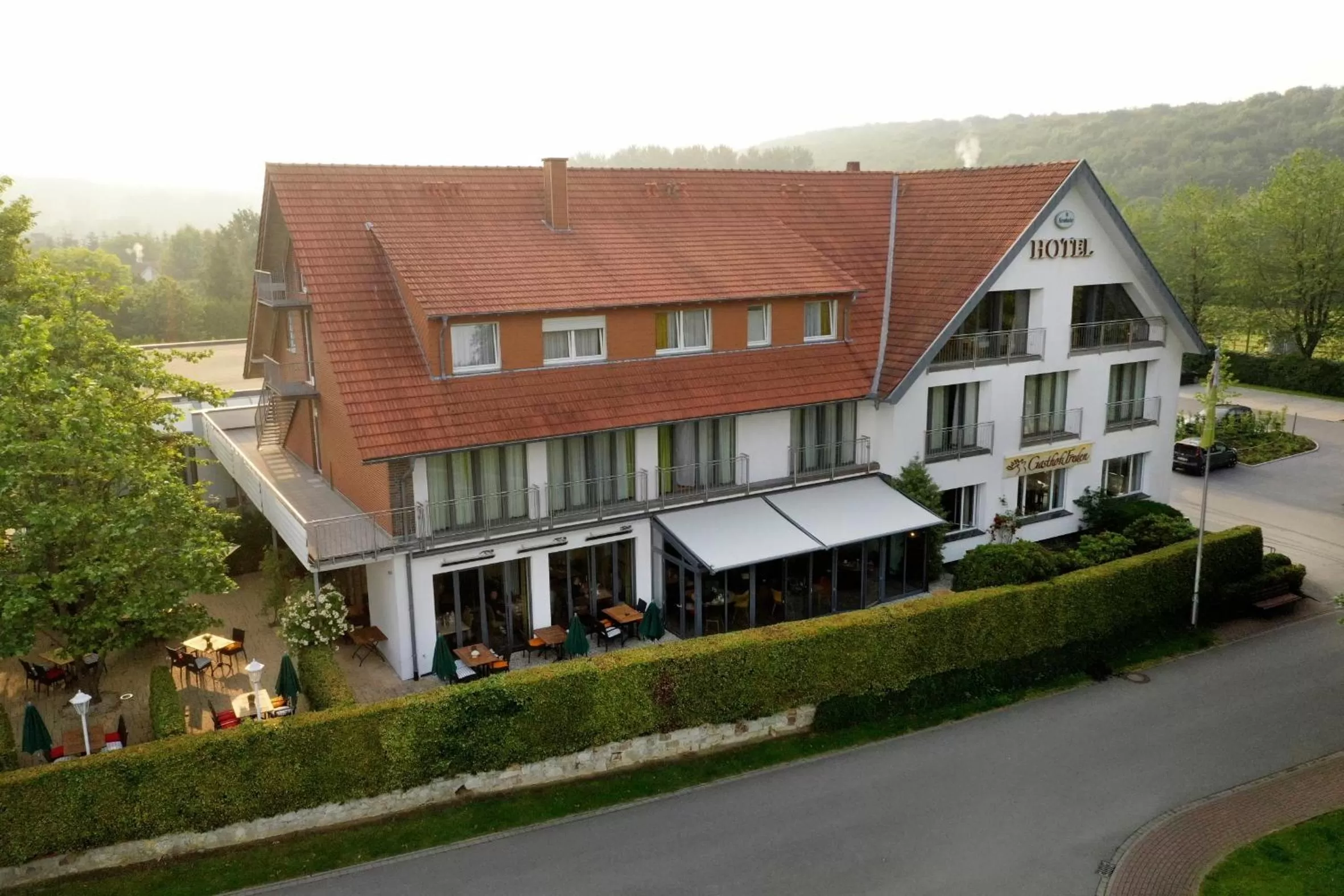 Property building in Landidyll Hotel zum Freden