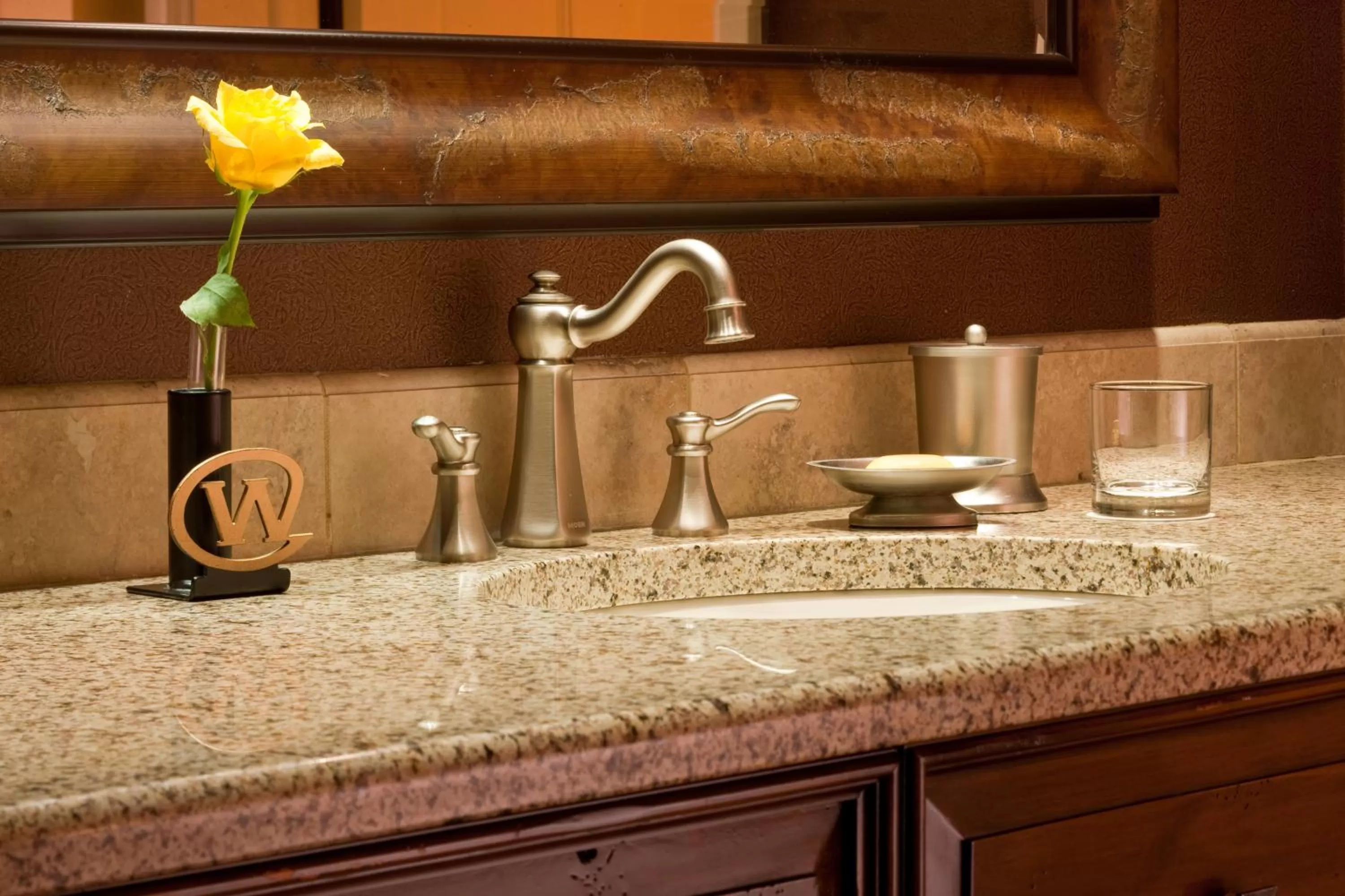 Bathroom in The Wort Hotel