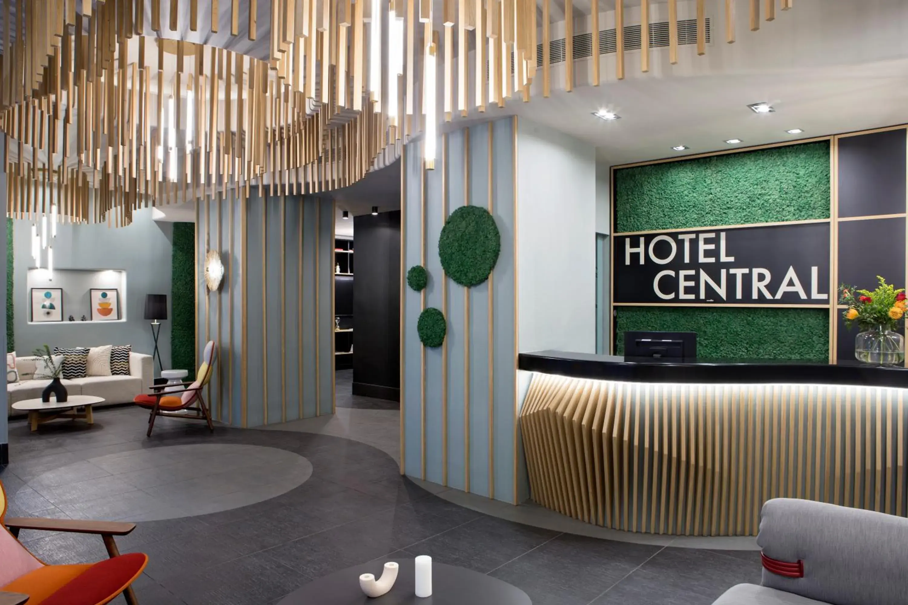 Logo/Certificate/Sign, Lobby/Reception in Central Hotel, Trademark Collection by Wyndham