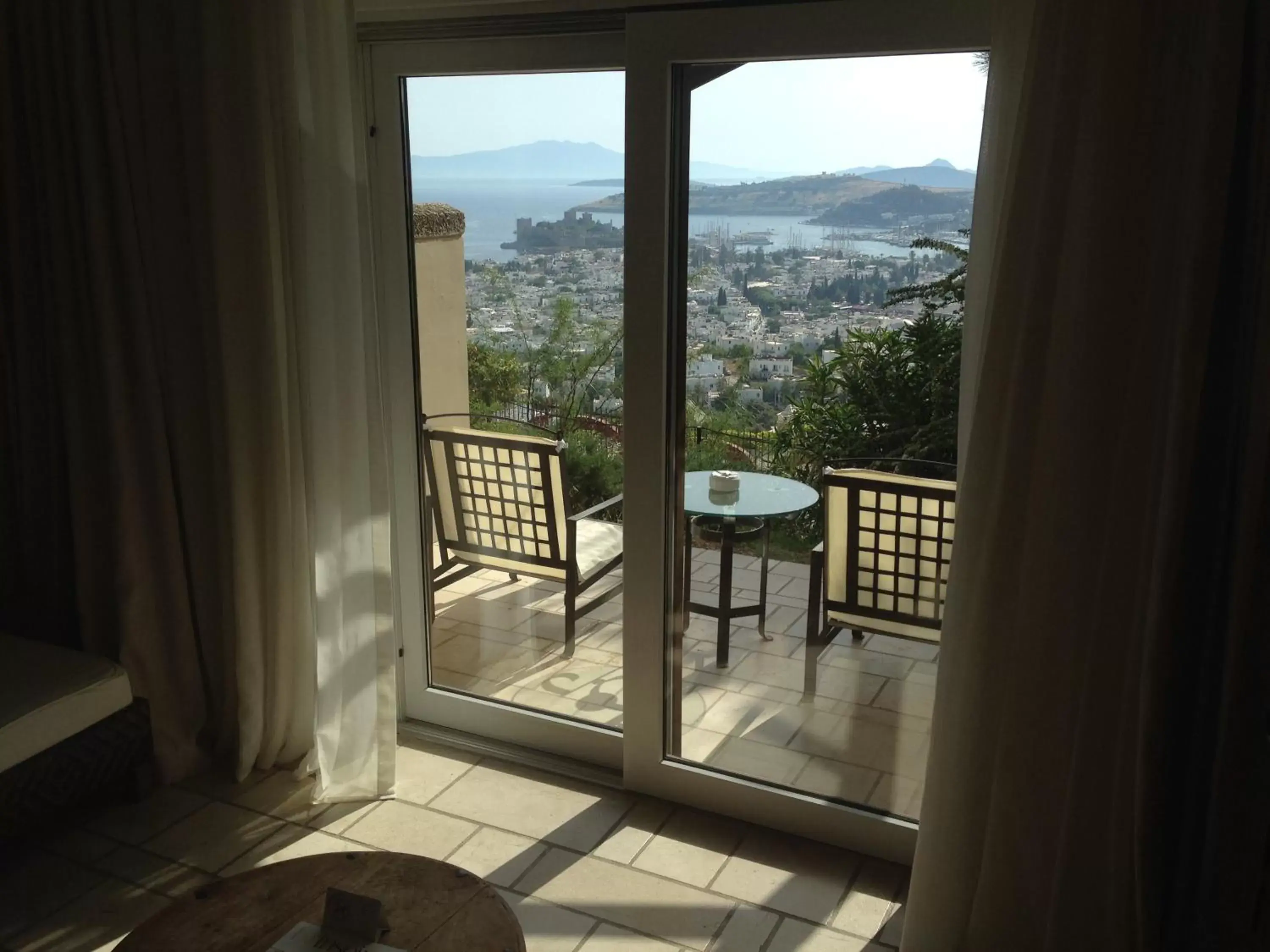 Sea view, Balcony/Terrace in The Marmara Bodrum - Adult Only