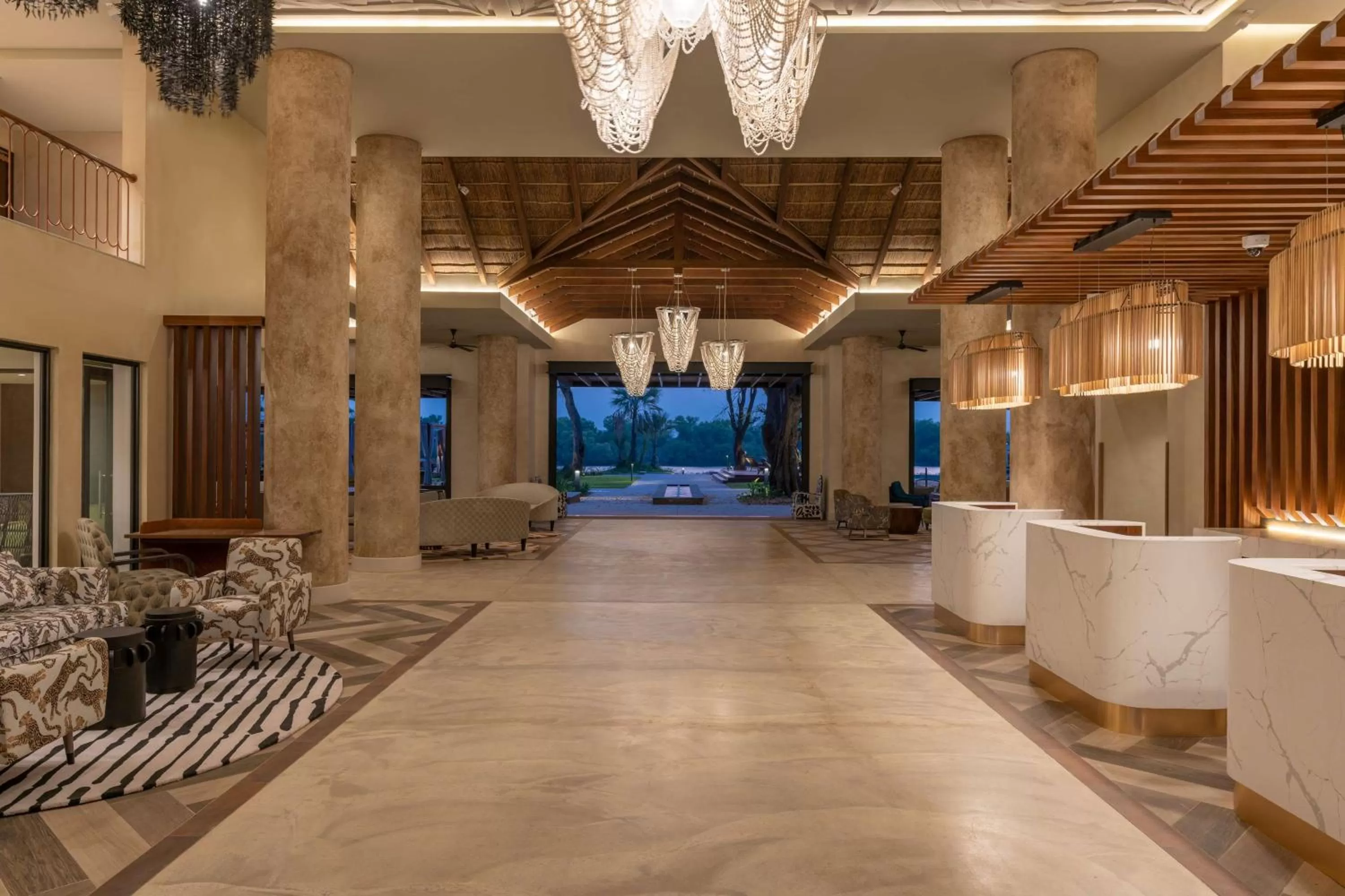 Lobby or reception in Radisson Blu Mosi-oa-Tunya Livingstone Resort