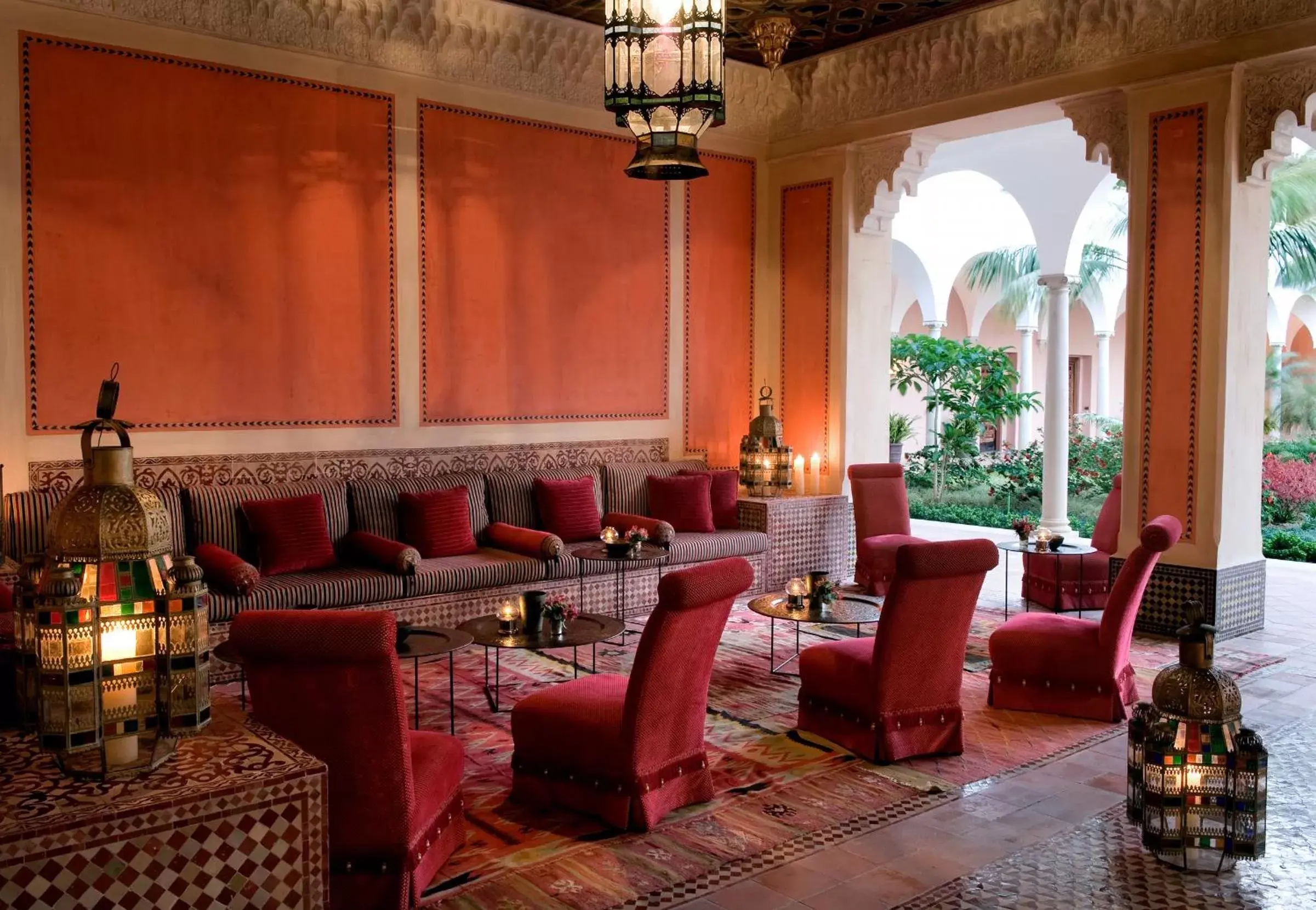 Lounge or bar in Finca Cortesin Hotel Golf & Spa