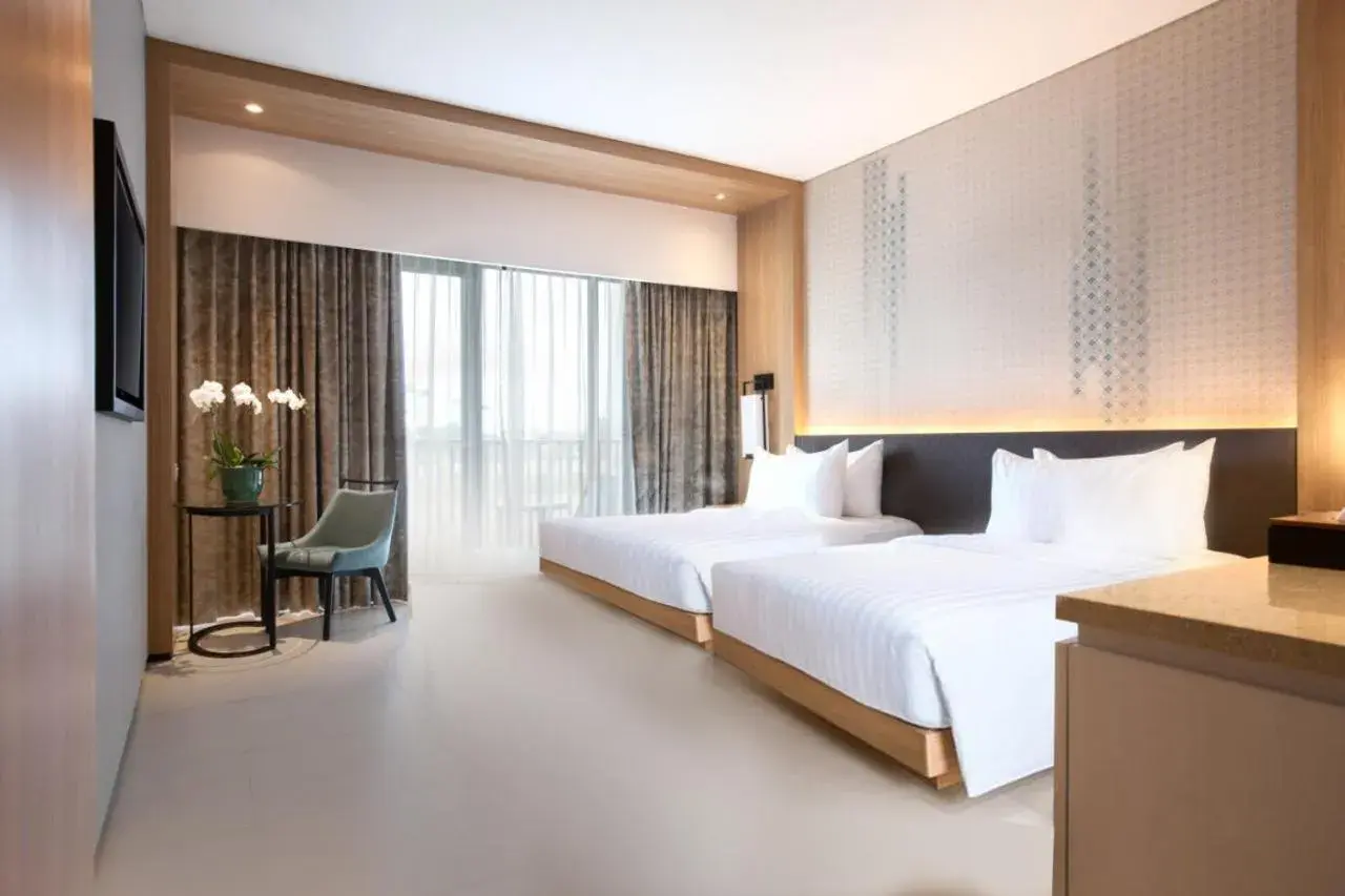 Bedroom, Bed in Hotel Santika Premiere Bandara Palembang