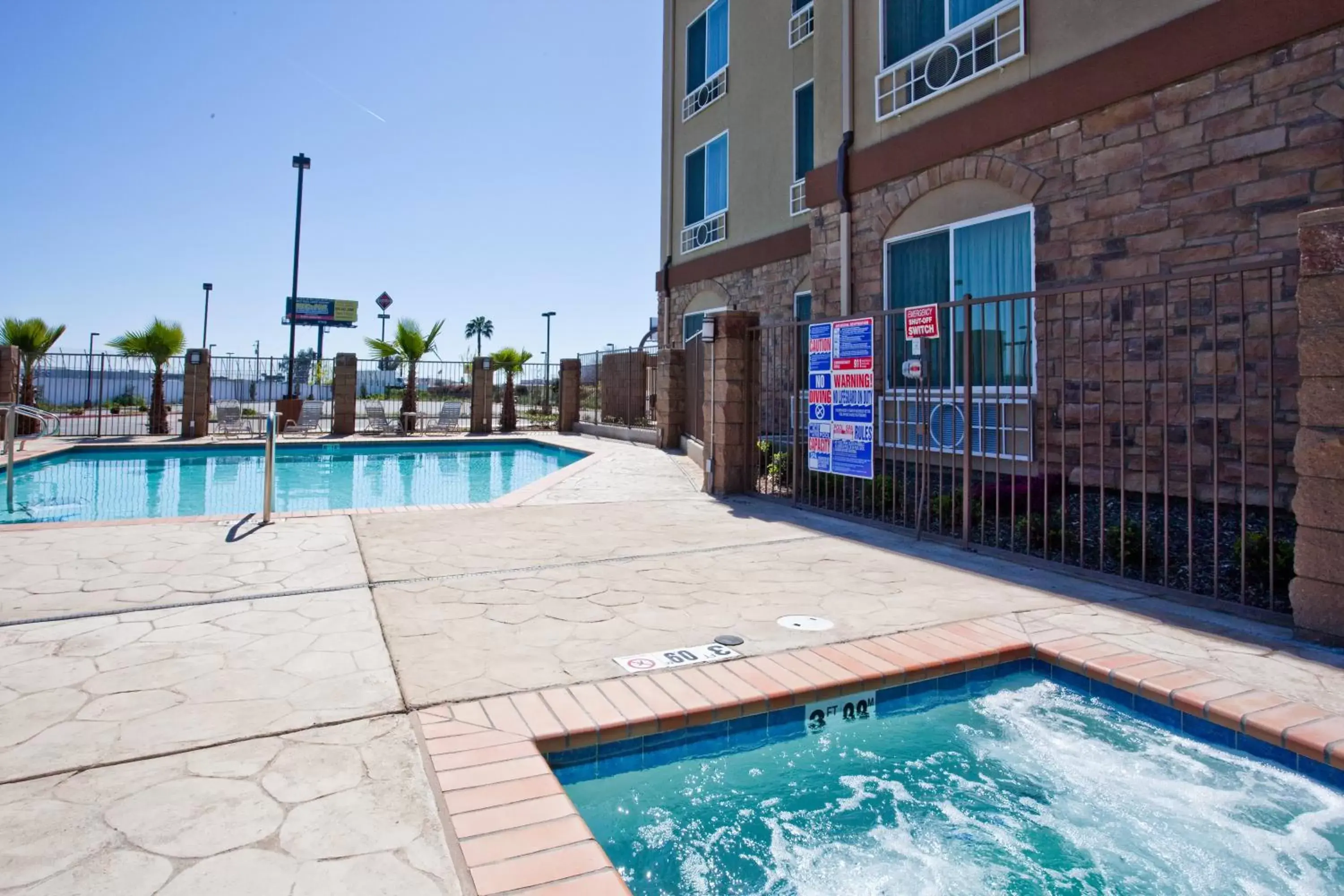 Swimming pool in Holiday Inn Express Fresno South by IHG Swimming pool in Holiday Inn Express Fresno South by IHG