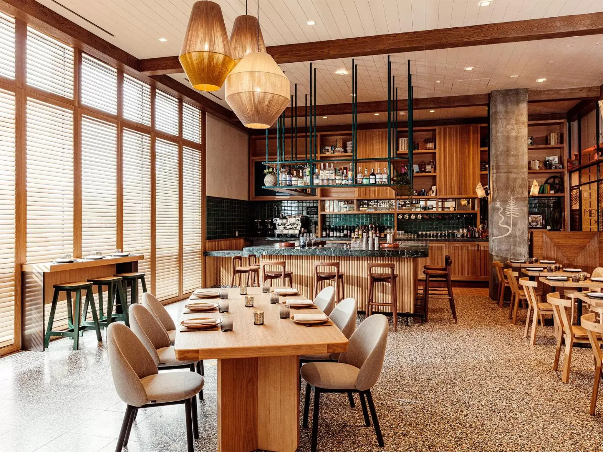 Restaurant/Places to Eat in Hotel June, Los Angeles, a Member of Design Hotels