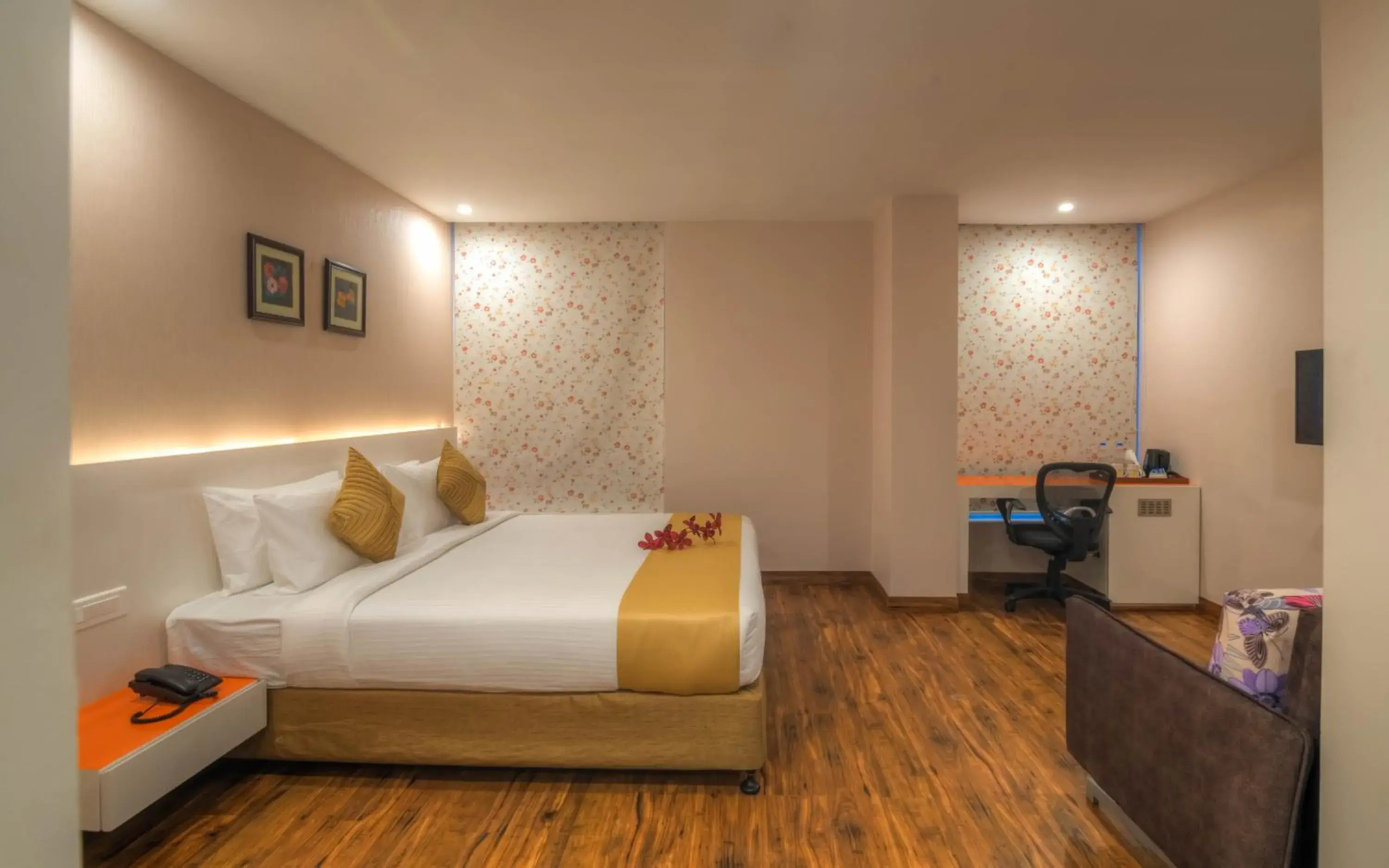 Bed in Mango Hotels - Prangan