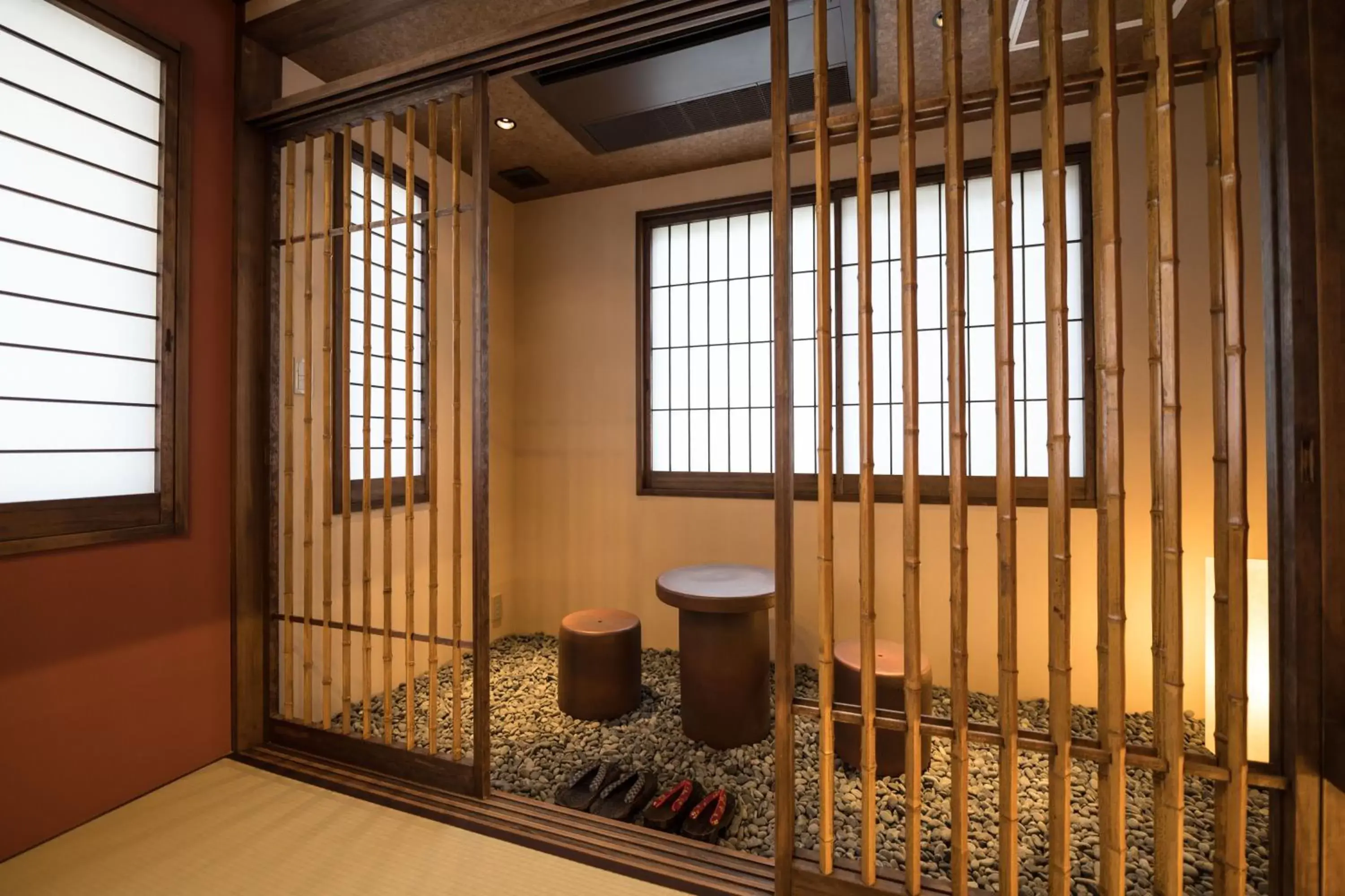 Seating area, Bathroom in HOTEL SHIKISAI KYOTO