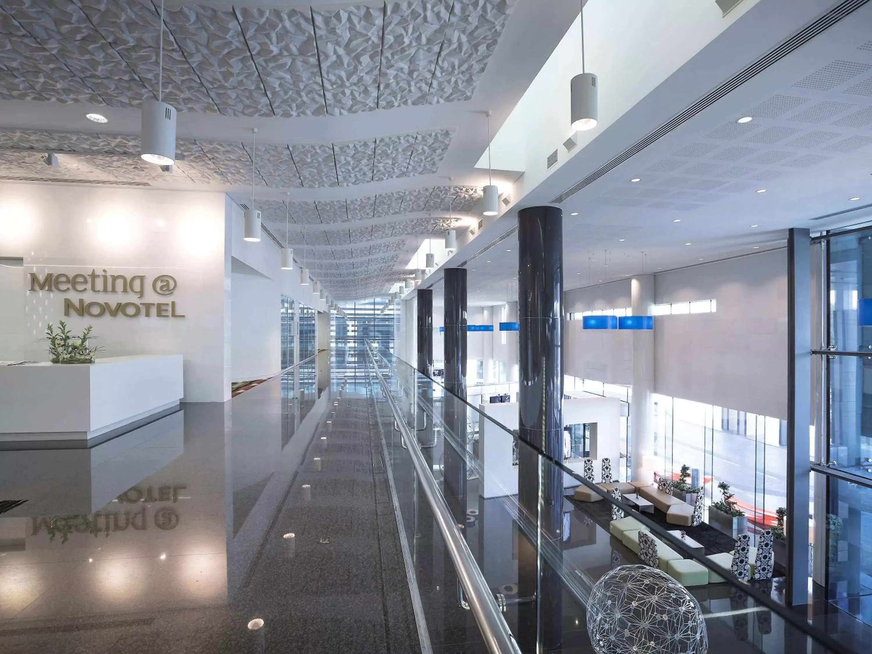 On site, Lobby/Reception in Novotel Abu Dhabi Al Bustan