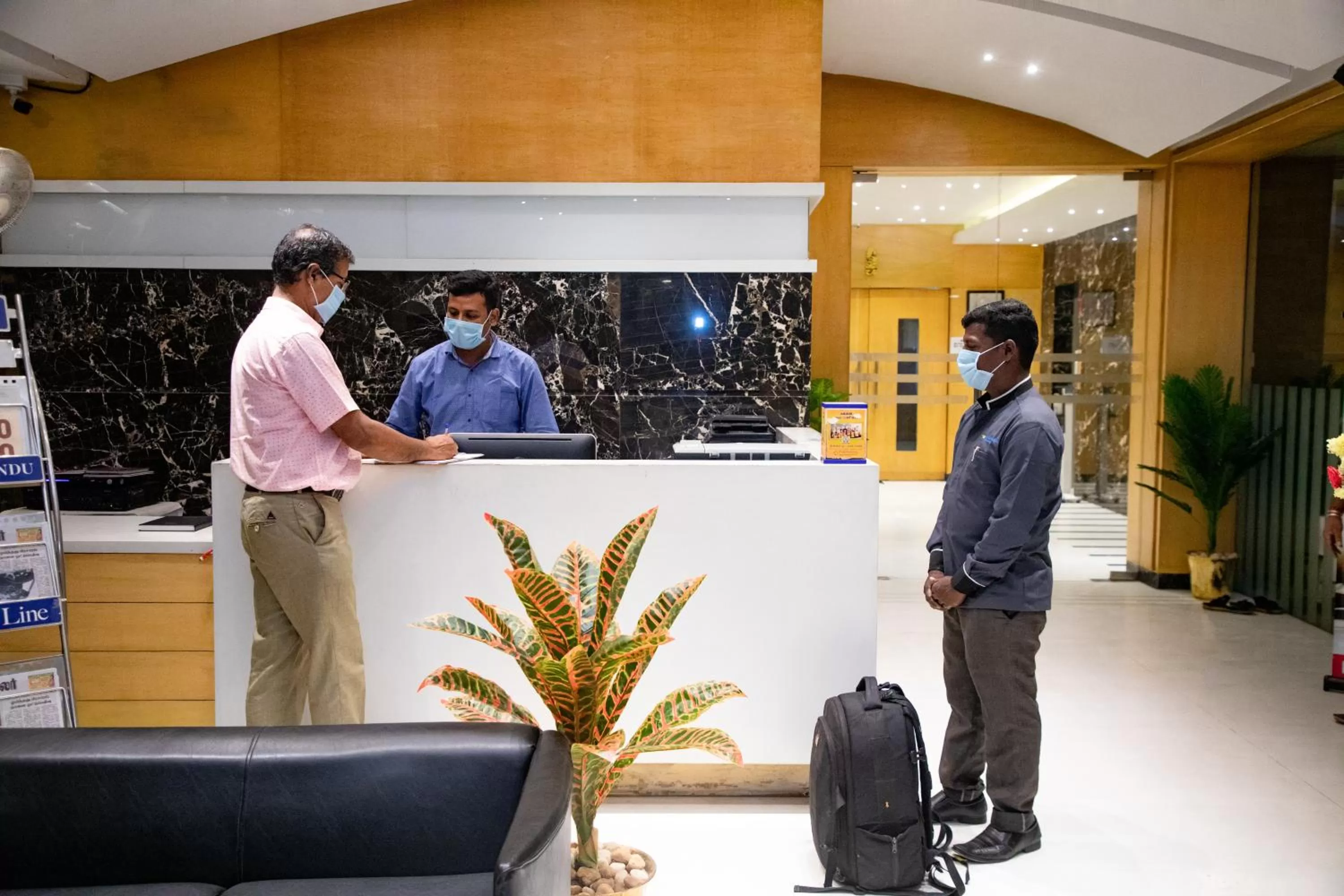 Lobby or reception in Arunaachalaa Resiidency