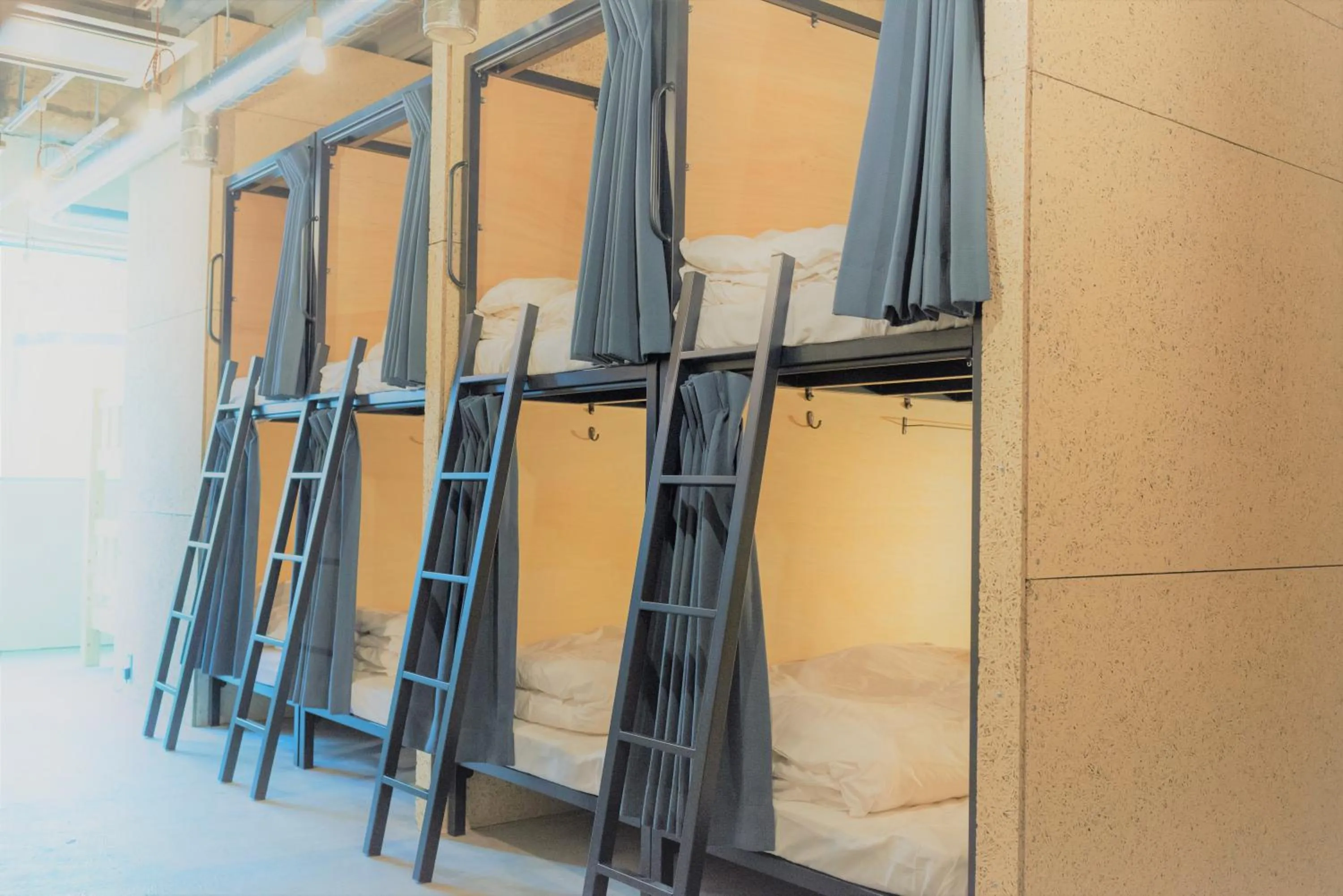 bunk bed, Bed in obi Hostel