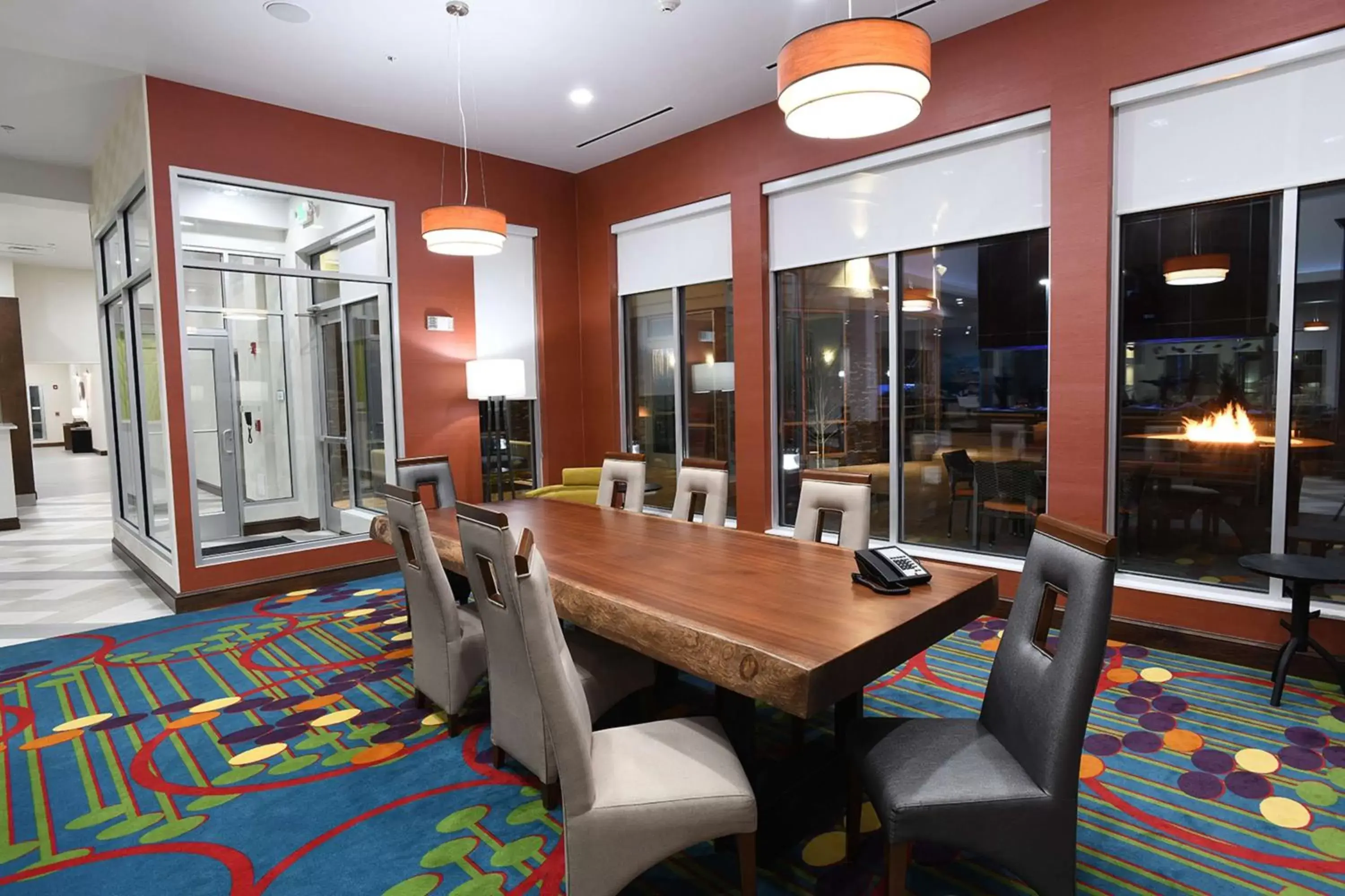 Lobby or reception in Hilton Garden Inn Jacksonville